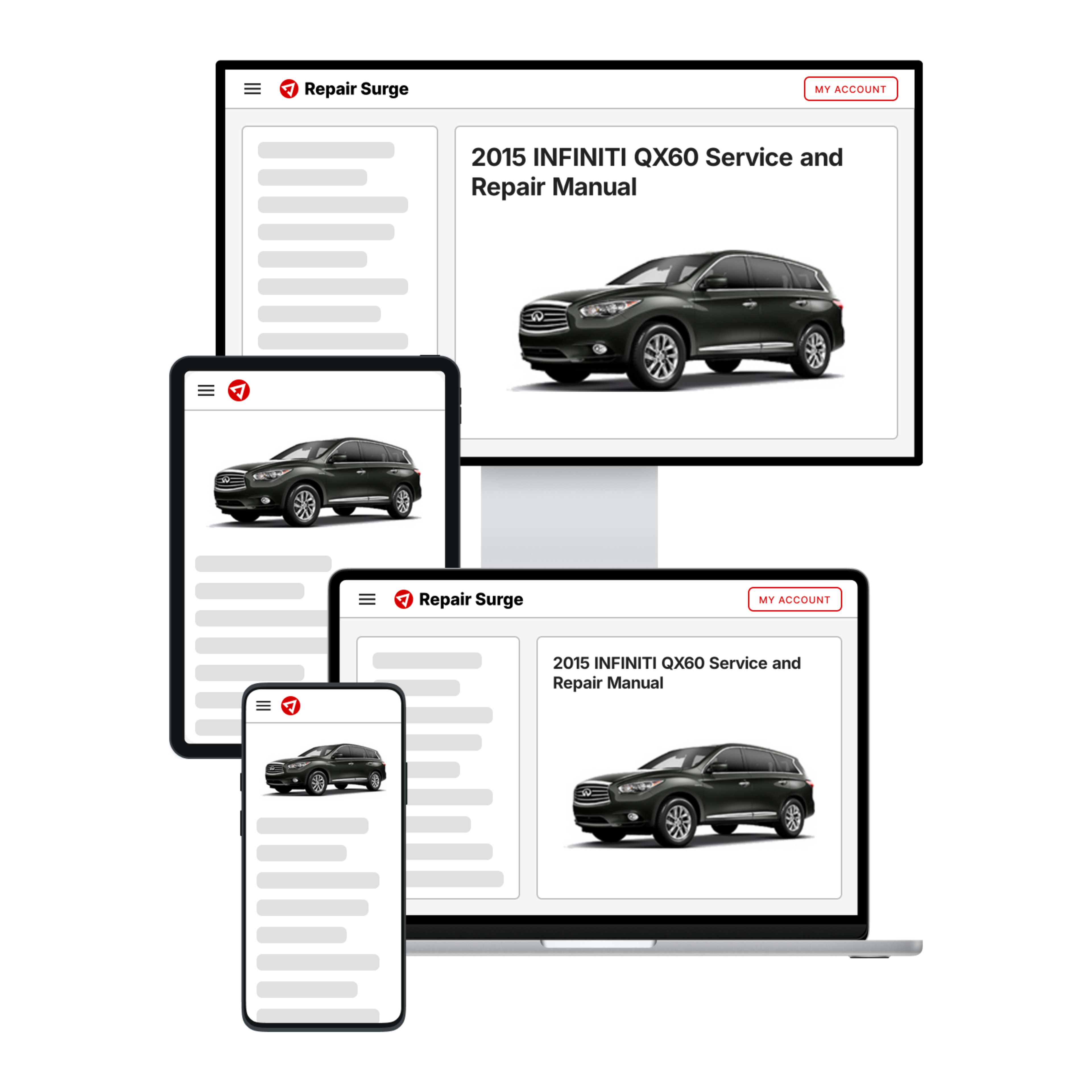 2015 INFINITI QX60 service and repair manual hero image