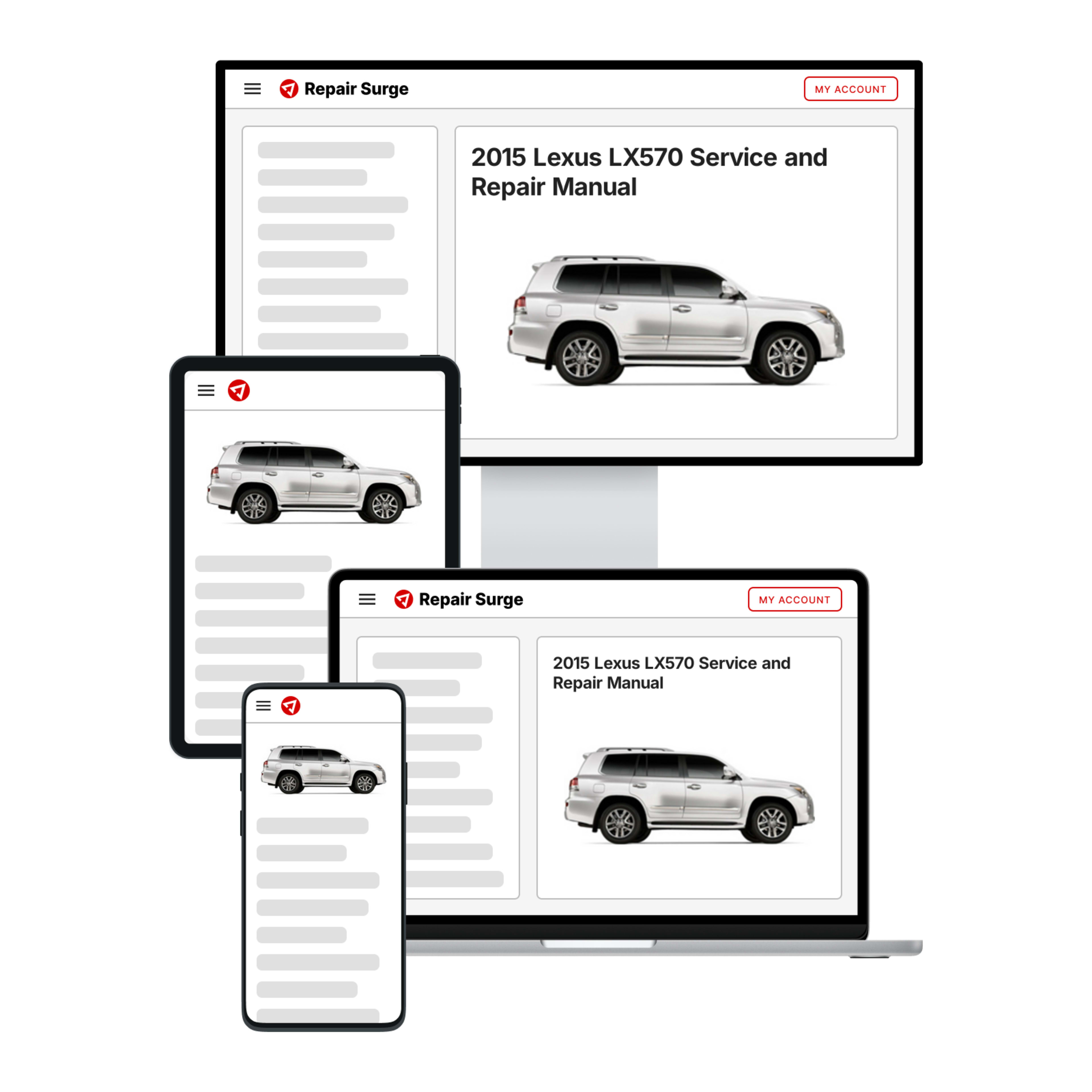 2015 Lexus LX570 service and repair manual hero image