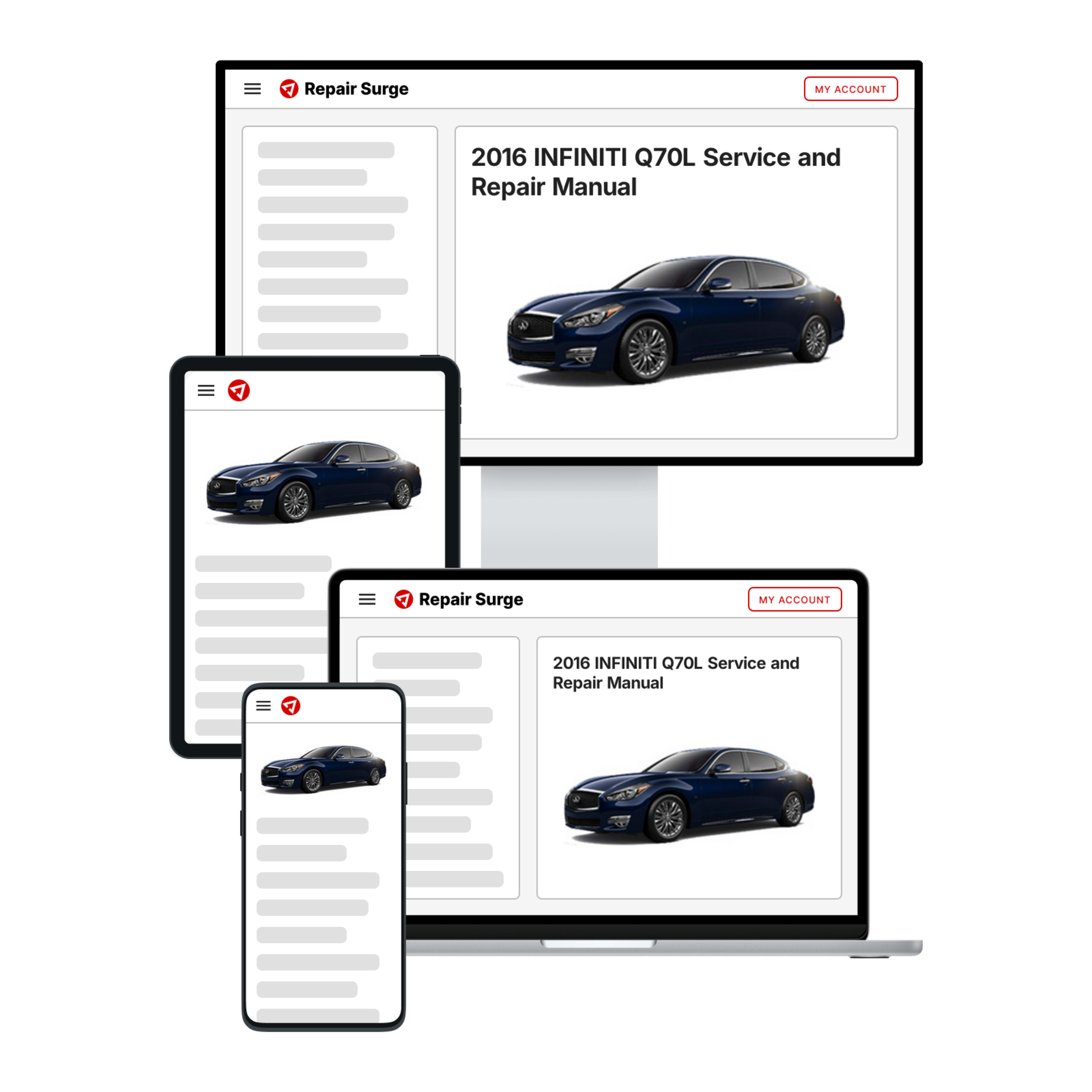 2016 INFINITI Q70L service and repair manual hero image
