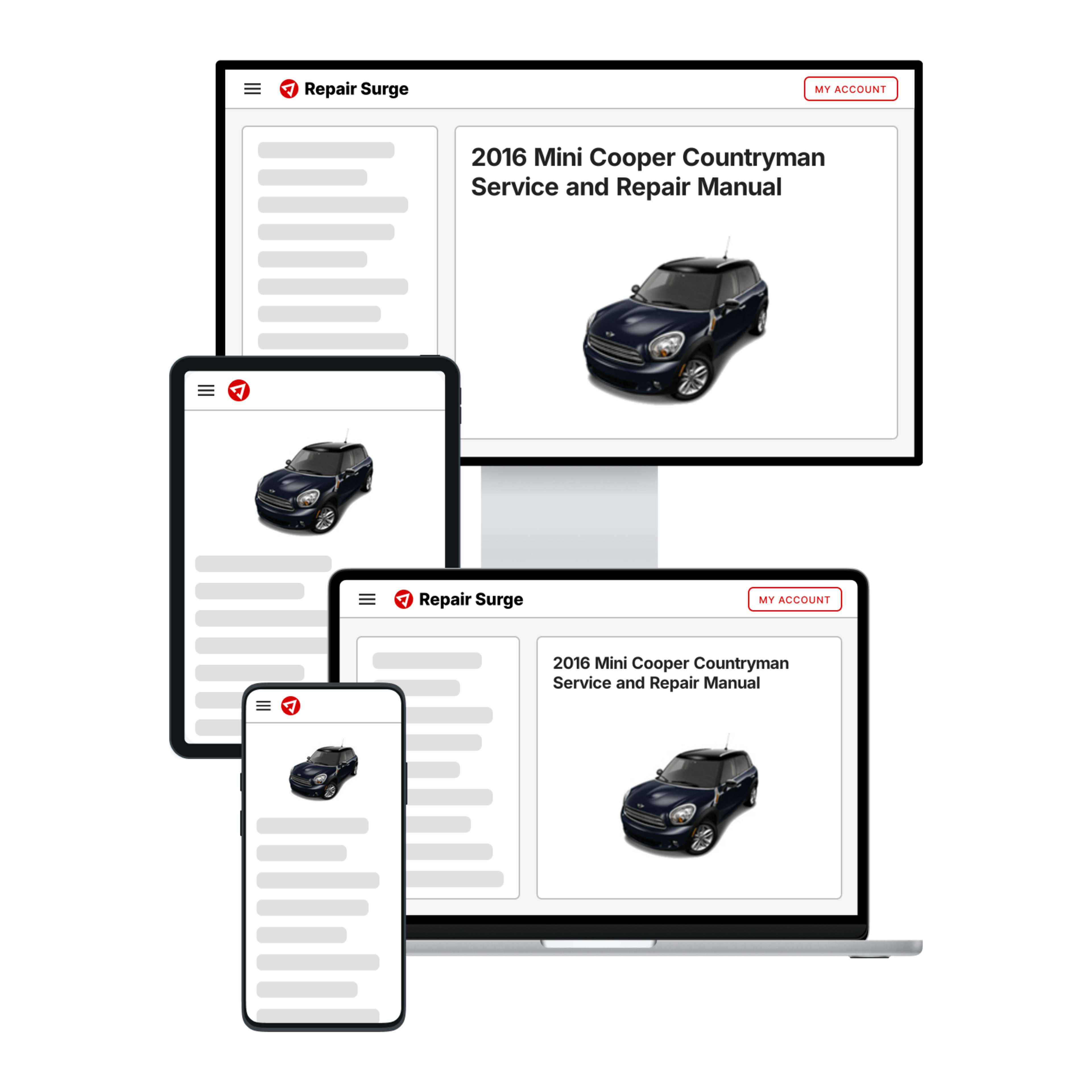 2016 Mini Cooper Countryman service and repair manual hero image