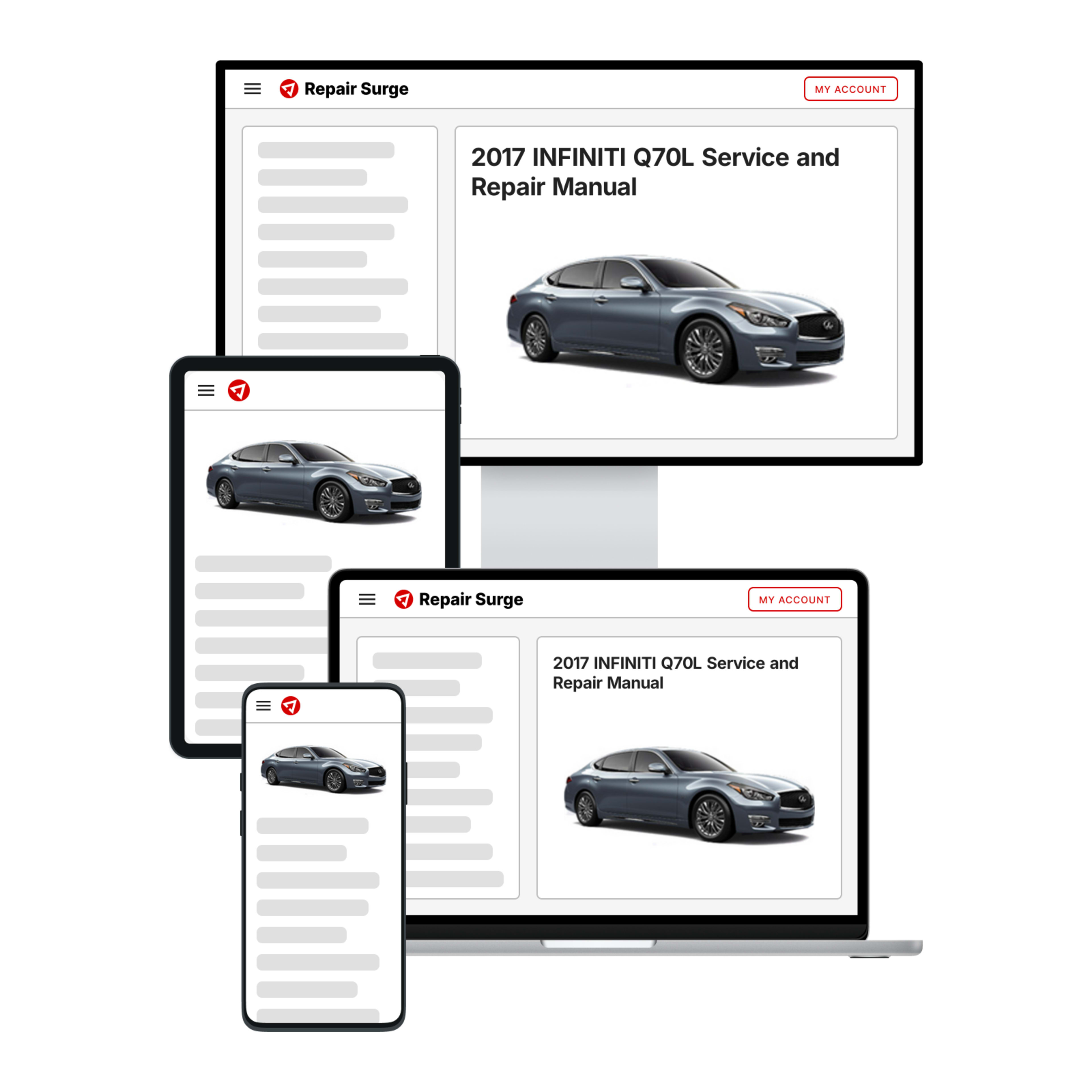 2017 INFINITI Q70L service and repair manual hero image