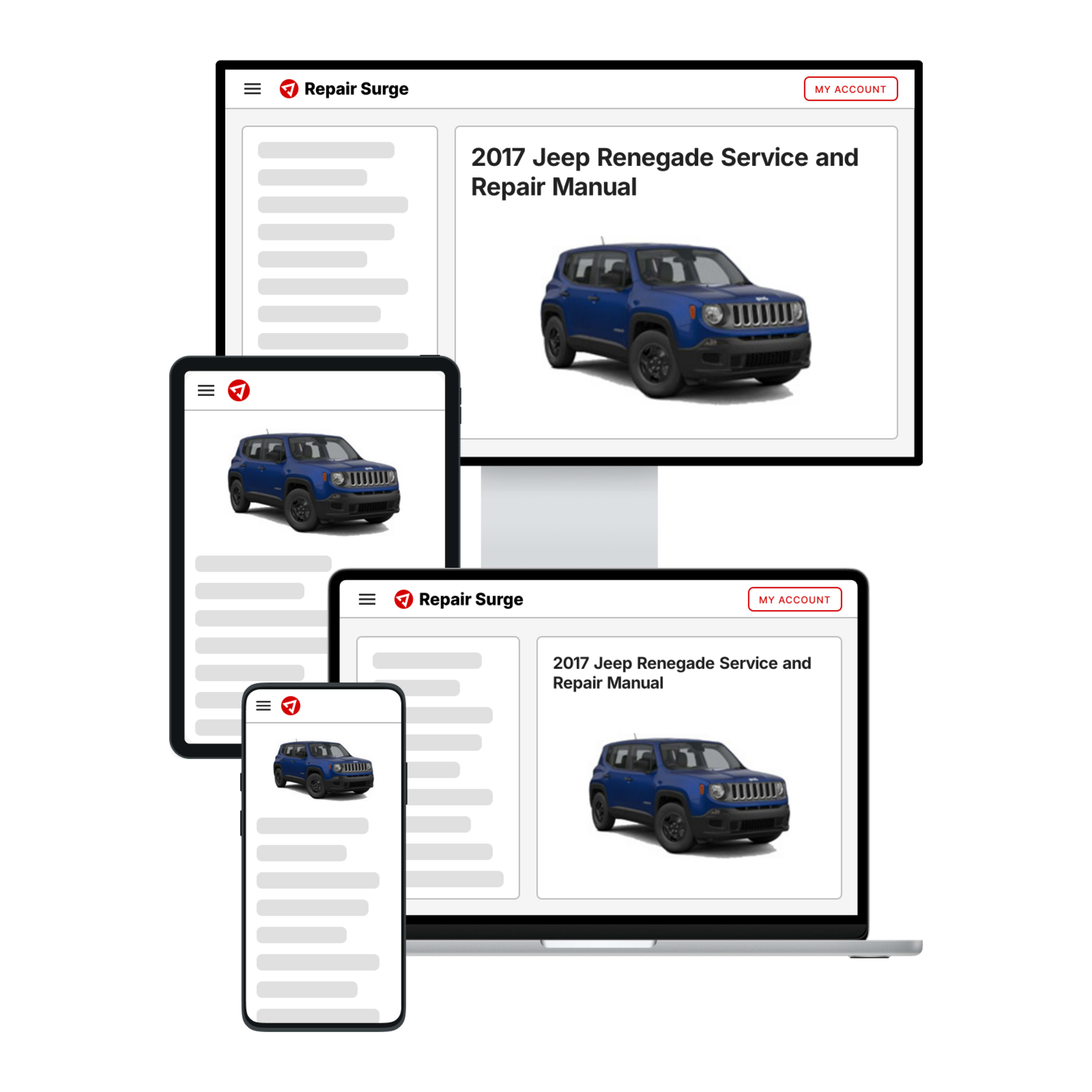 2017 Jeep Renegade service and repair manual hero image