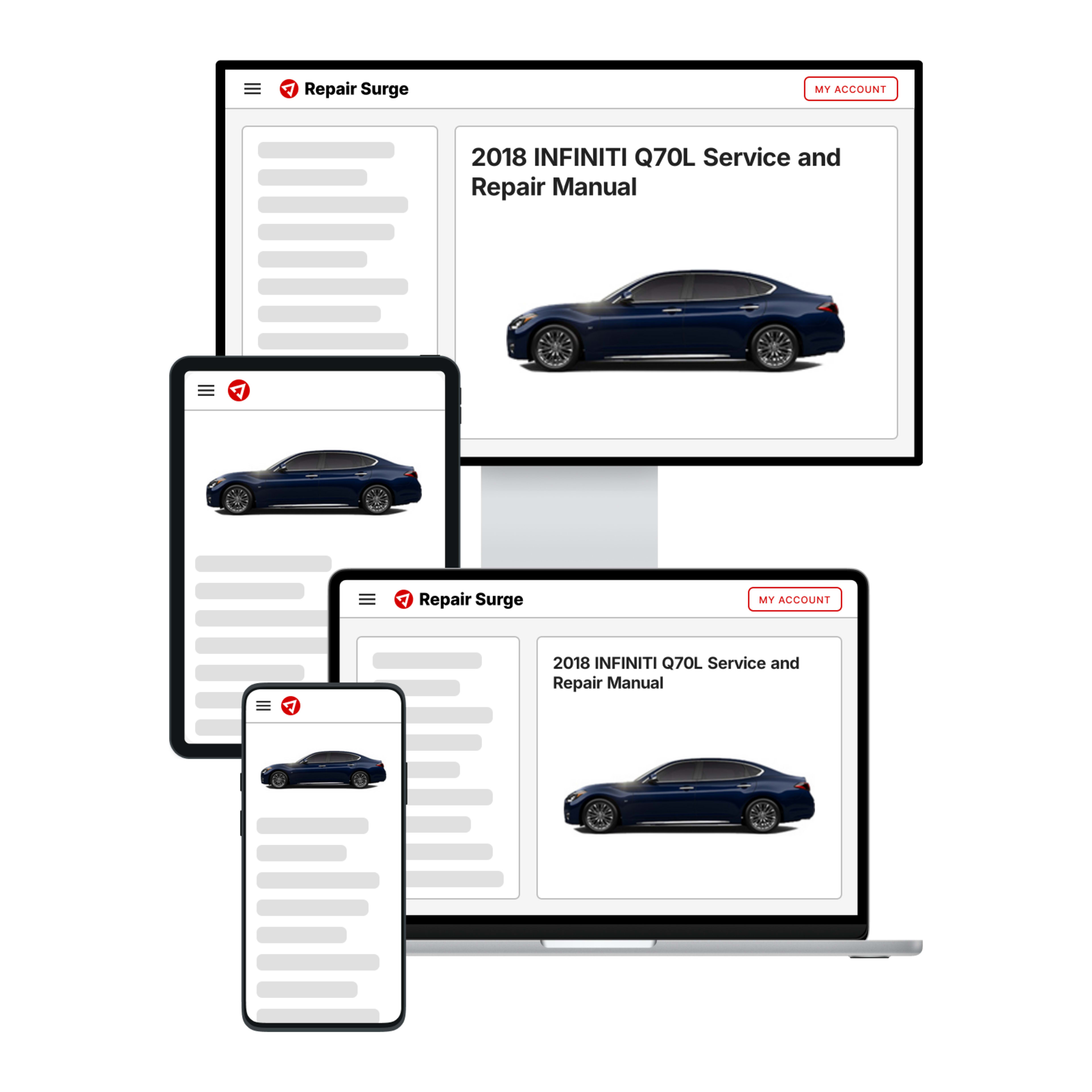 2018 INFINITI Q70L service and repair manual hero image