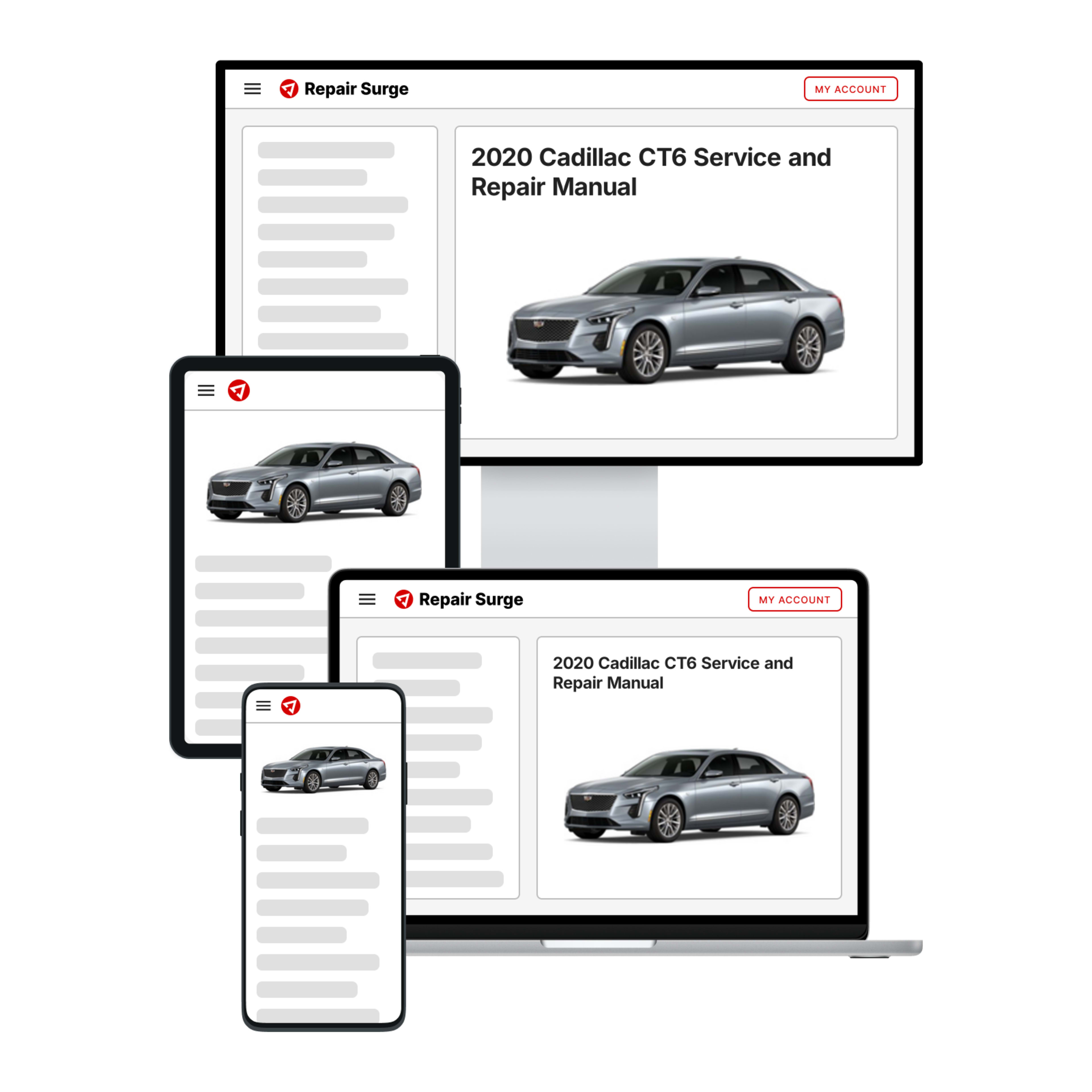 2020 Cadillac CT6 service and repair manual hero image