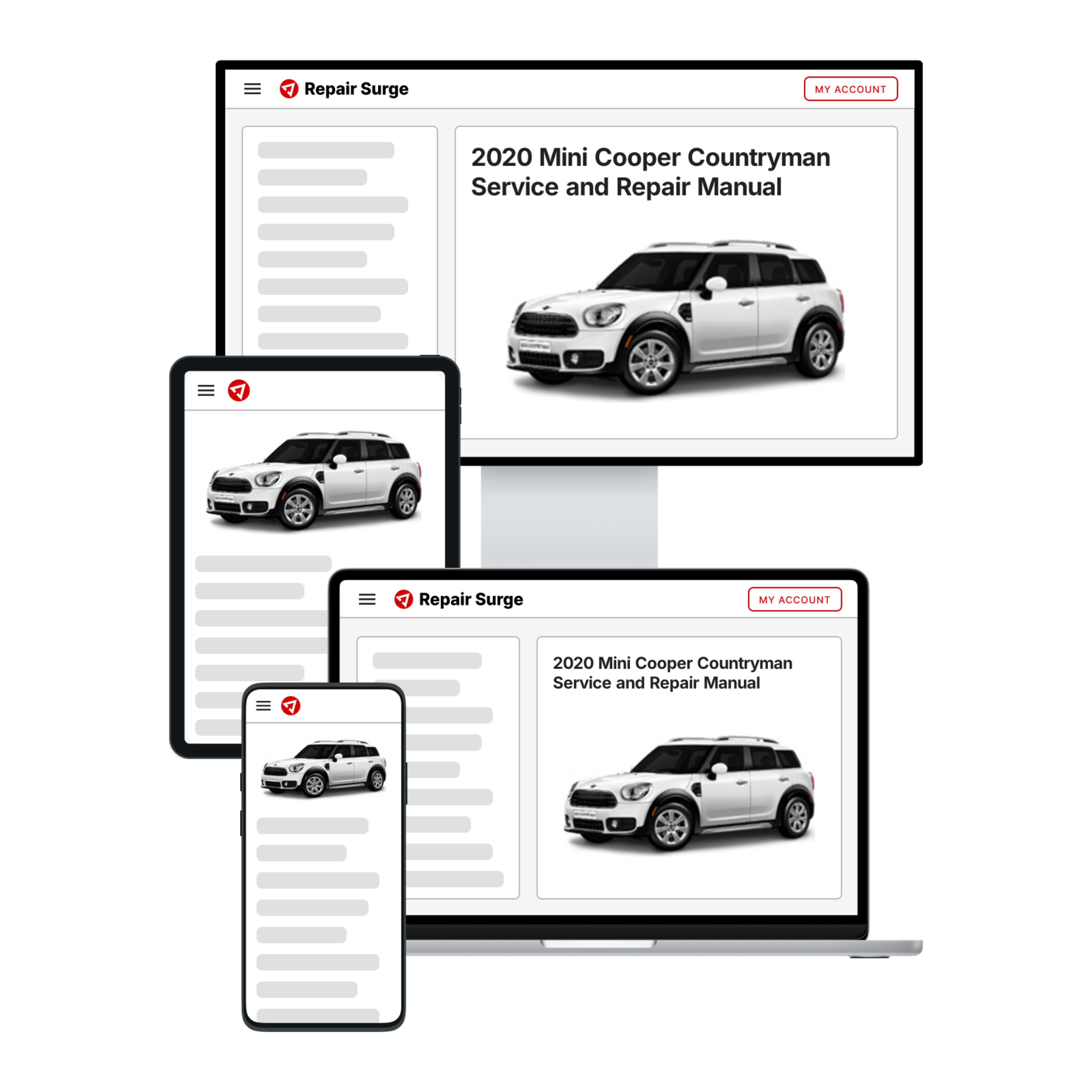 2020 Mini Cooper Countryman service and repair manual hero image
