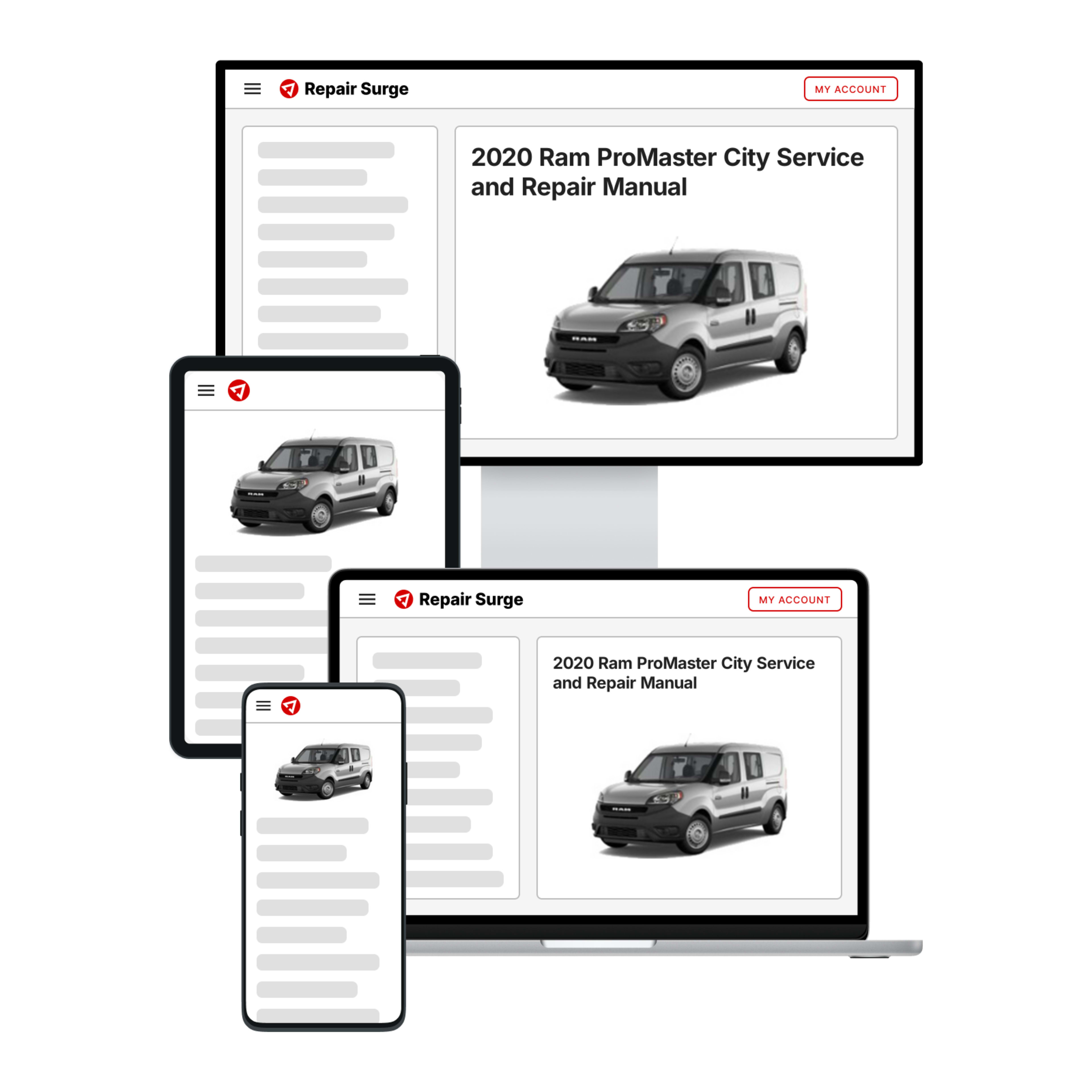 2020 Ram ProMaster City service and repair manual hero image