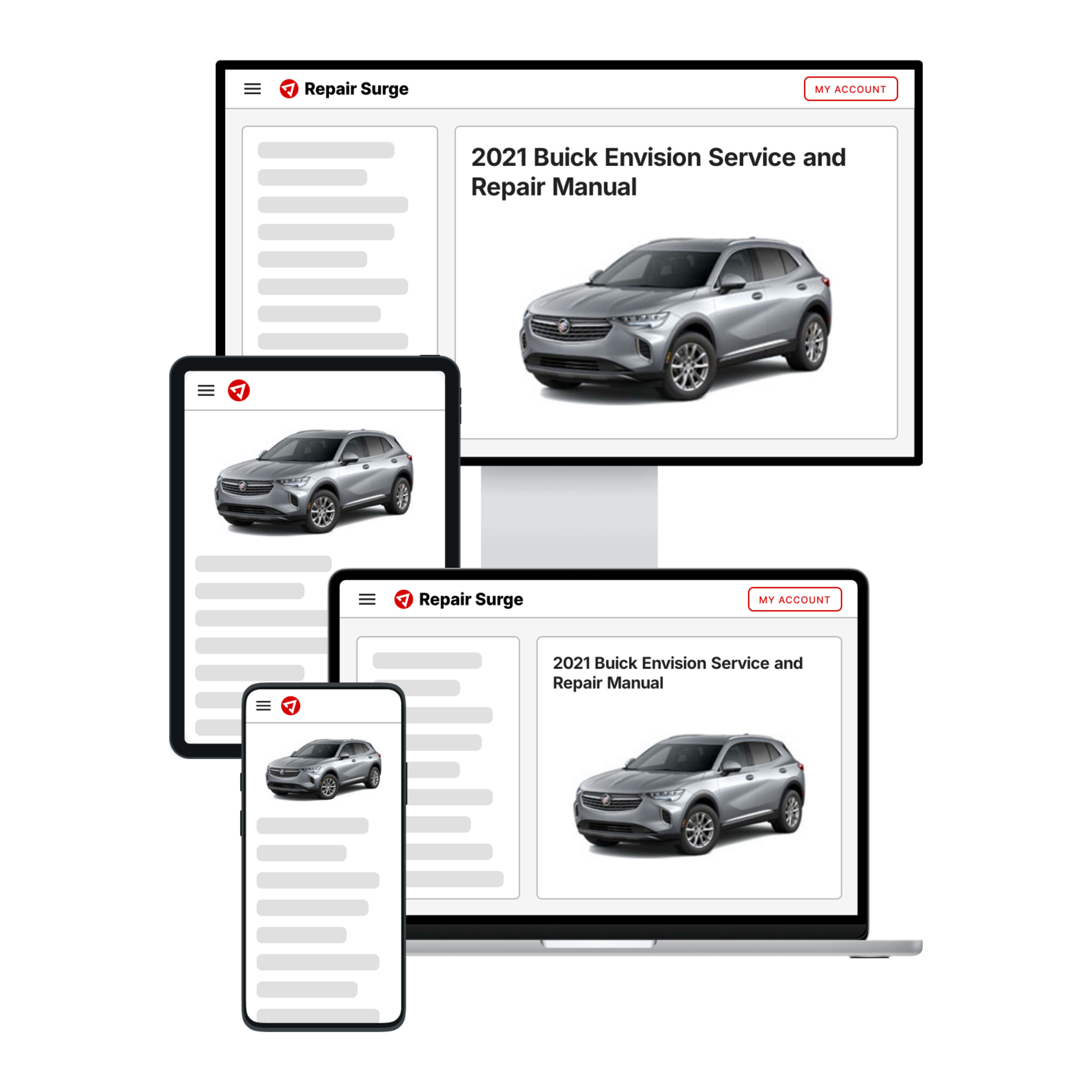2021 Buick Envision service and repair manual hero image