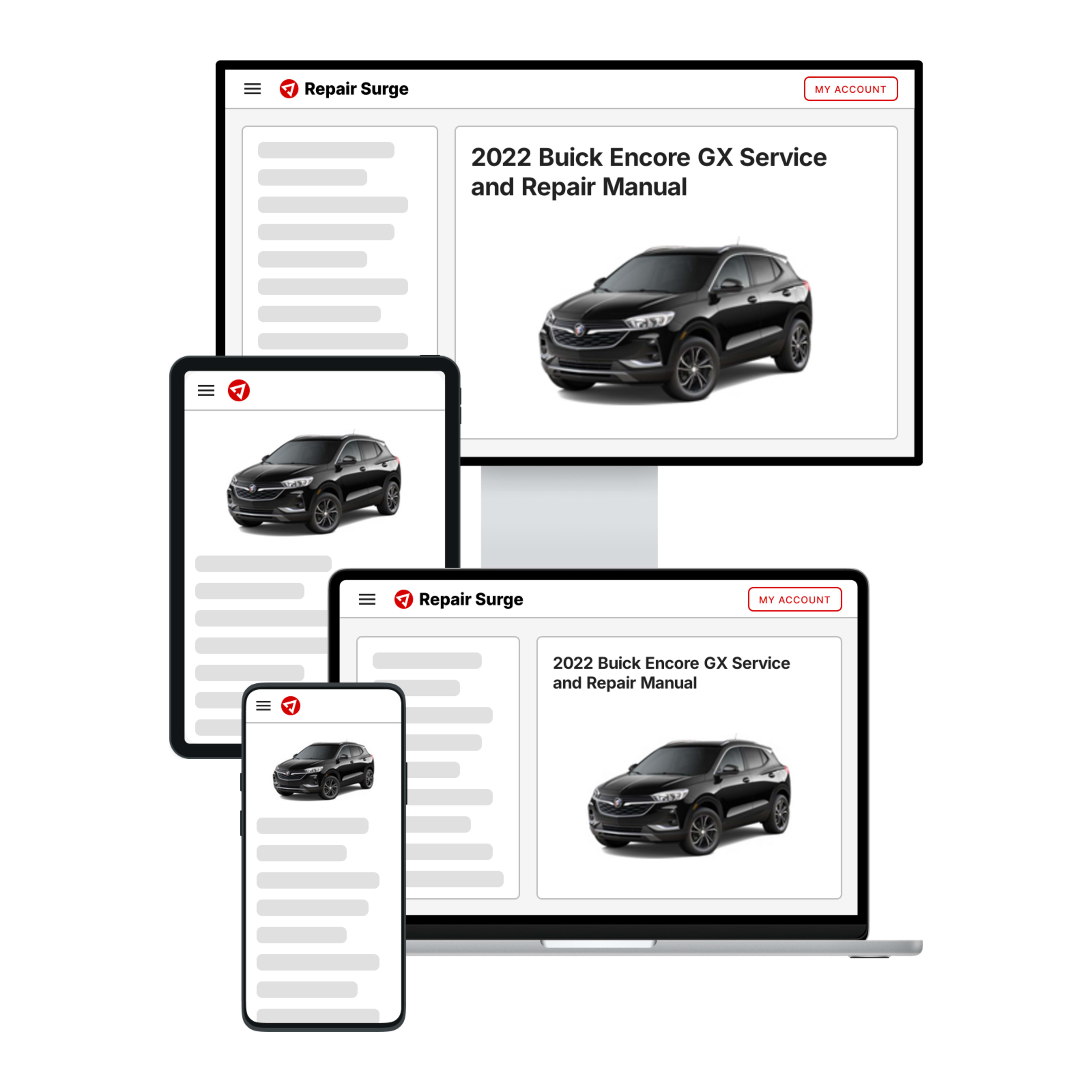 2022 Buick Encore GX service and repair manual hero image
