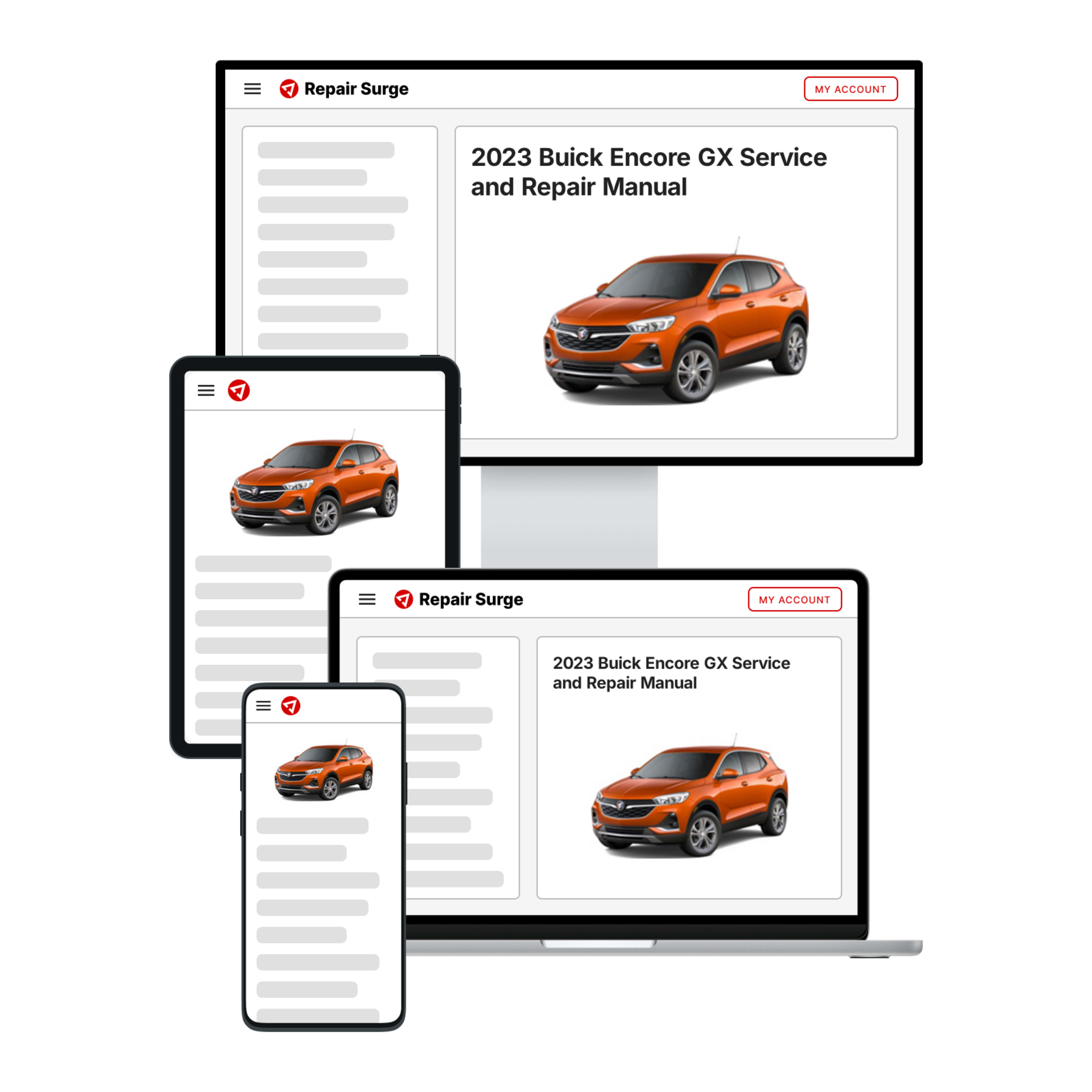 2023 Buick Encore GX service and repair manual hero image
