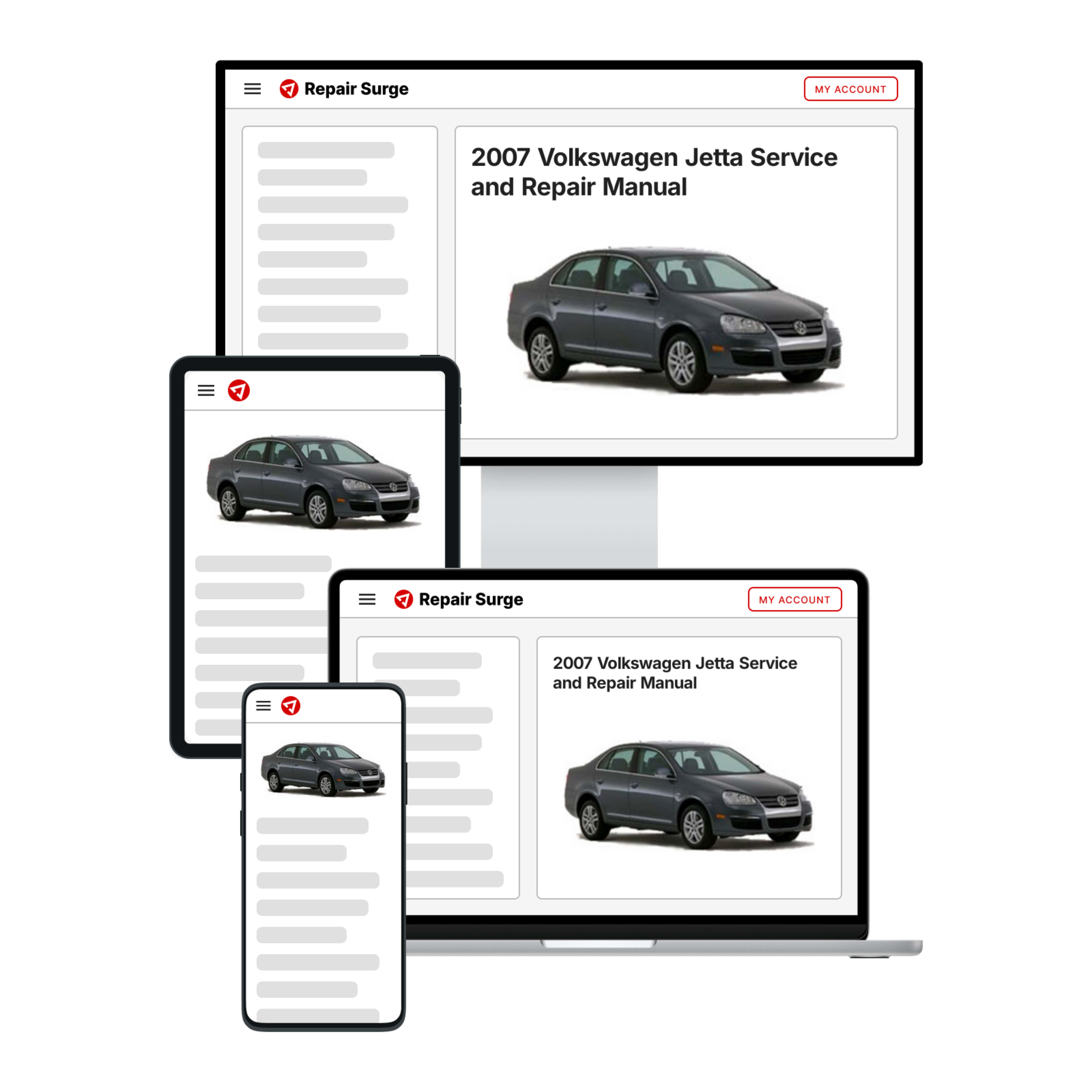 2007 Volkswagen Jetta service and repair manual hero image