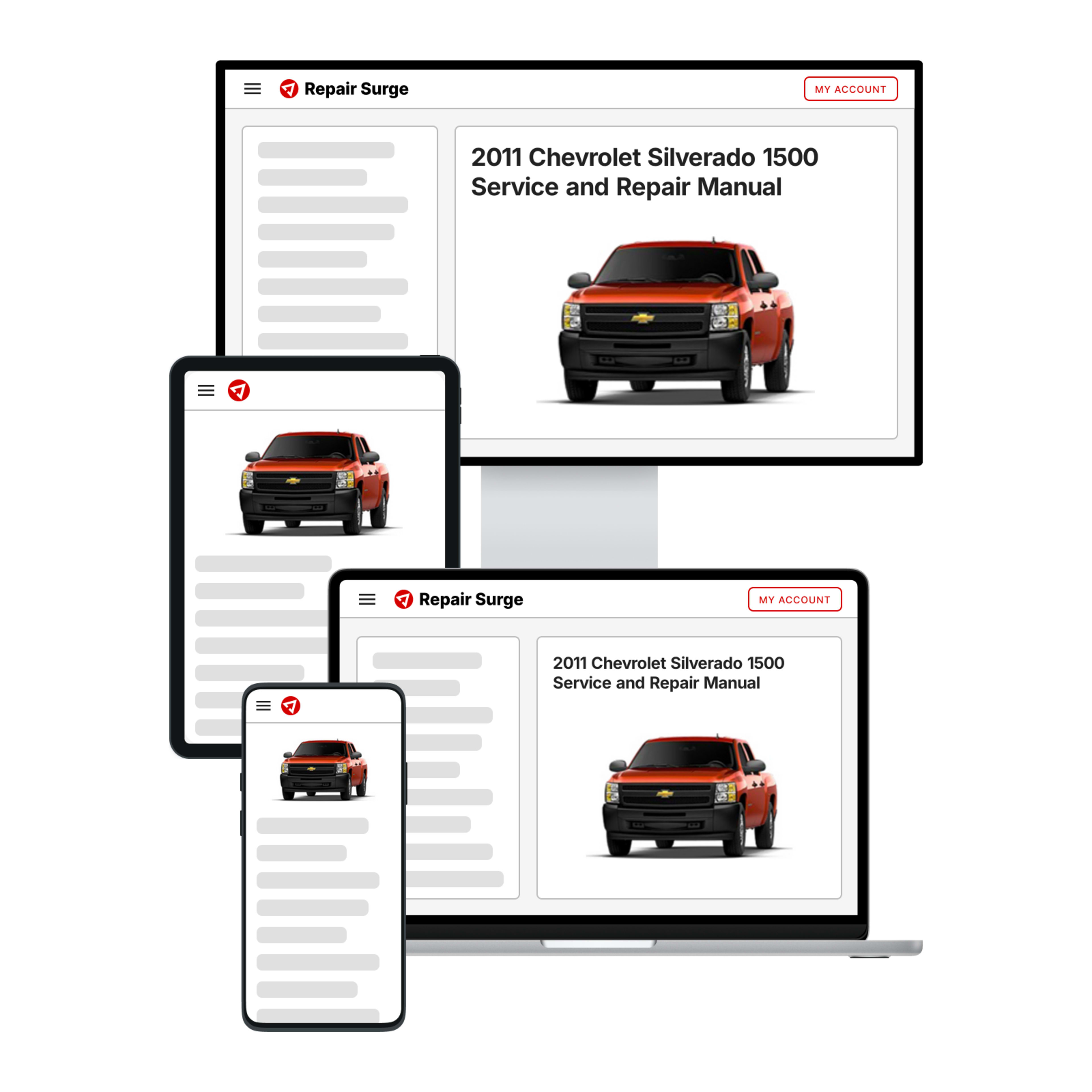 2011 Chevrolet Silverado 1500 service and repair manual hero image