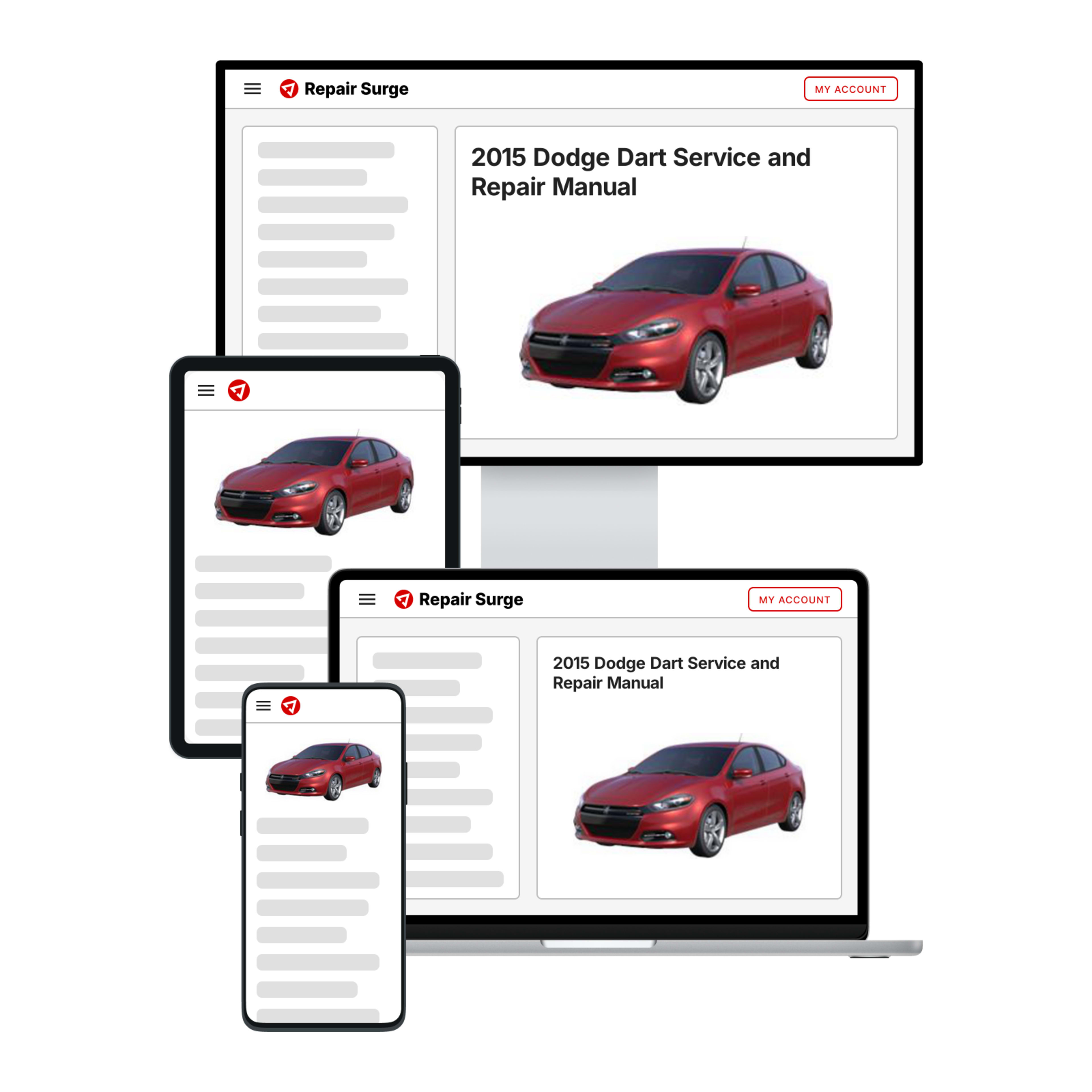 2015 Dodge Dart service and repair manual hero image
