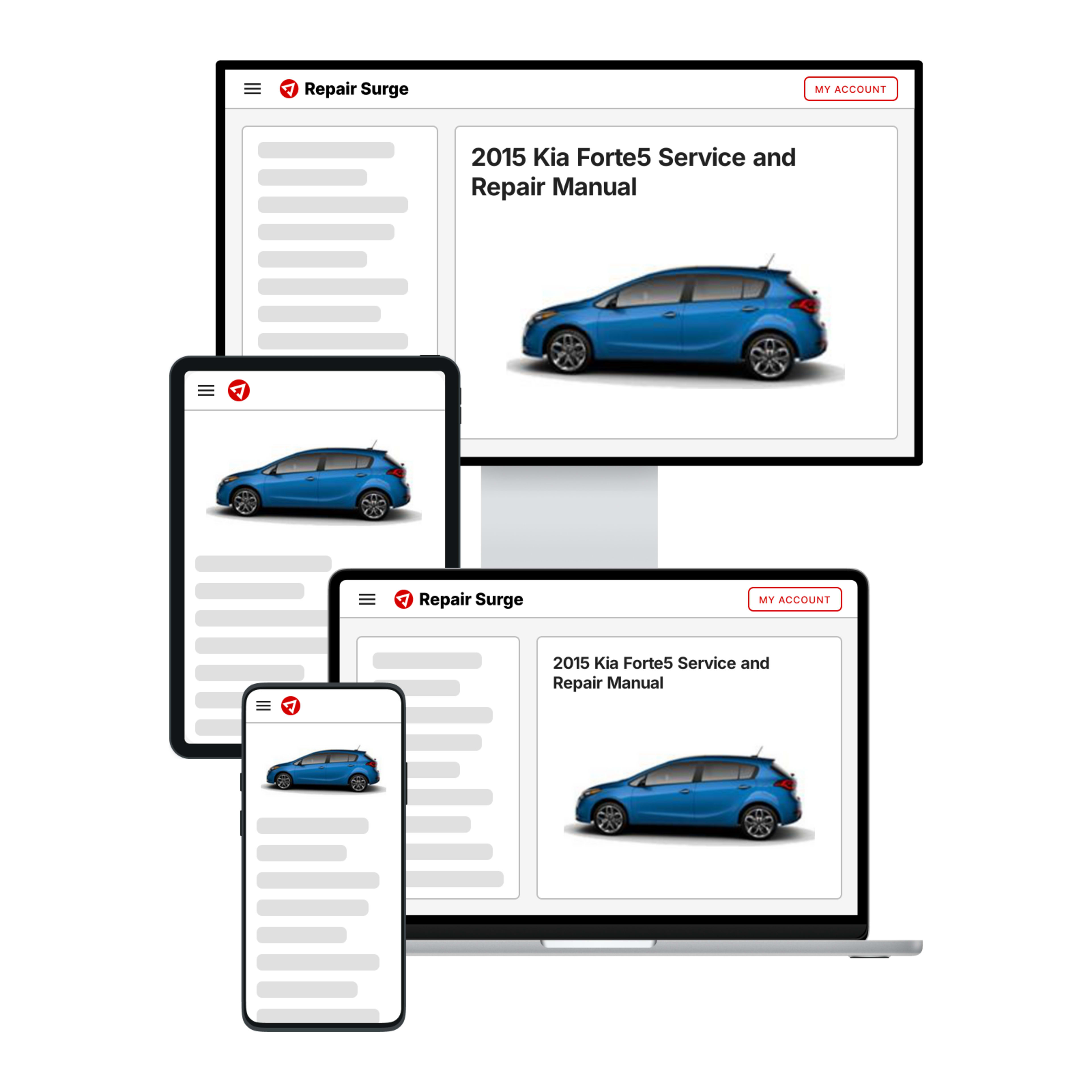 2015 Kia Forte5 service and repair manual hero image