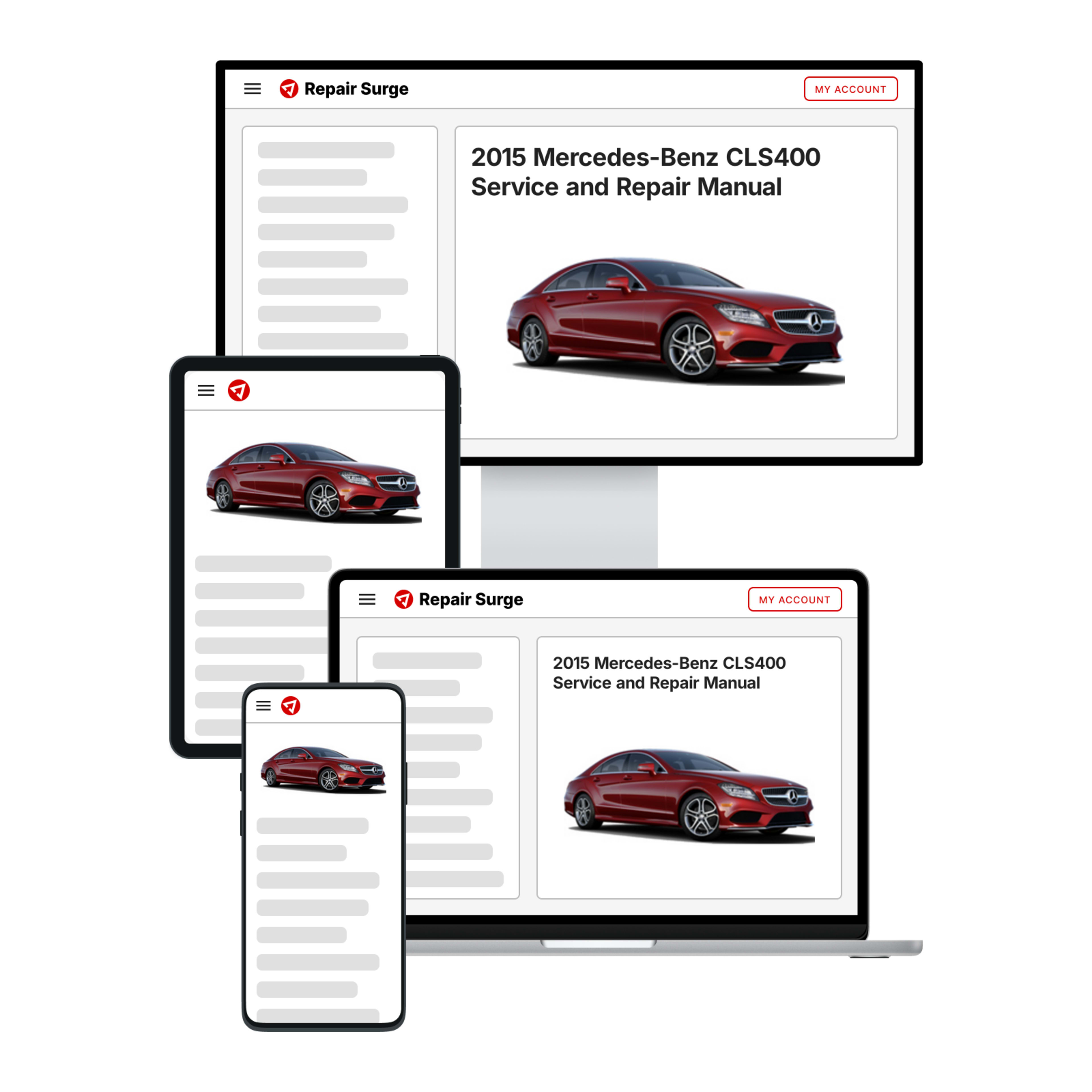 2015 Mercedes-Benz CLS400 service and repair manual hero image