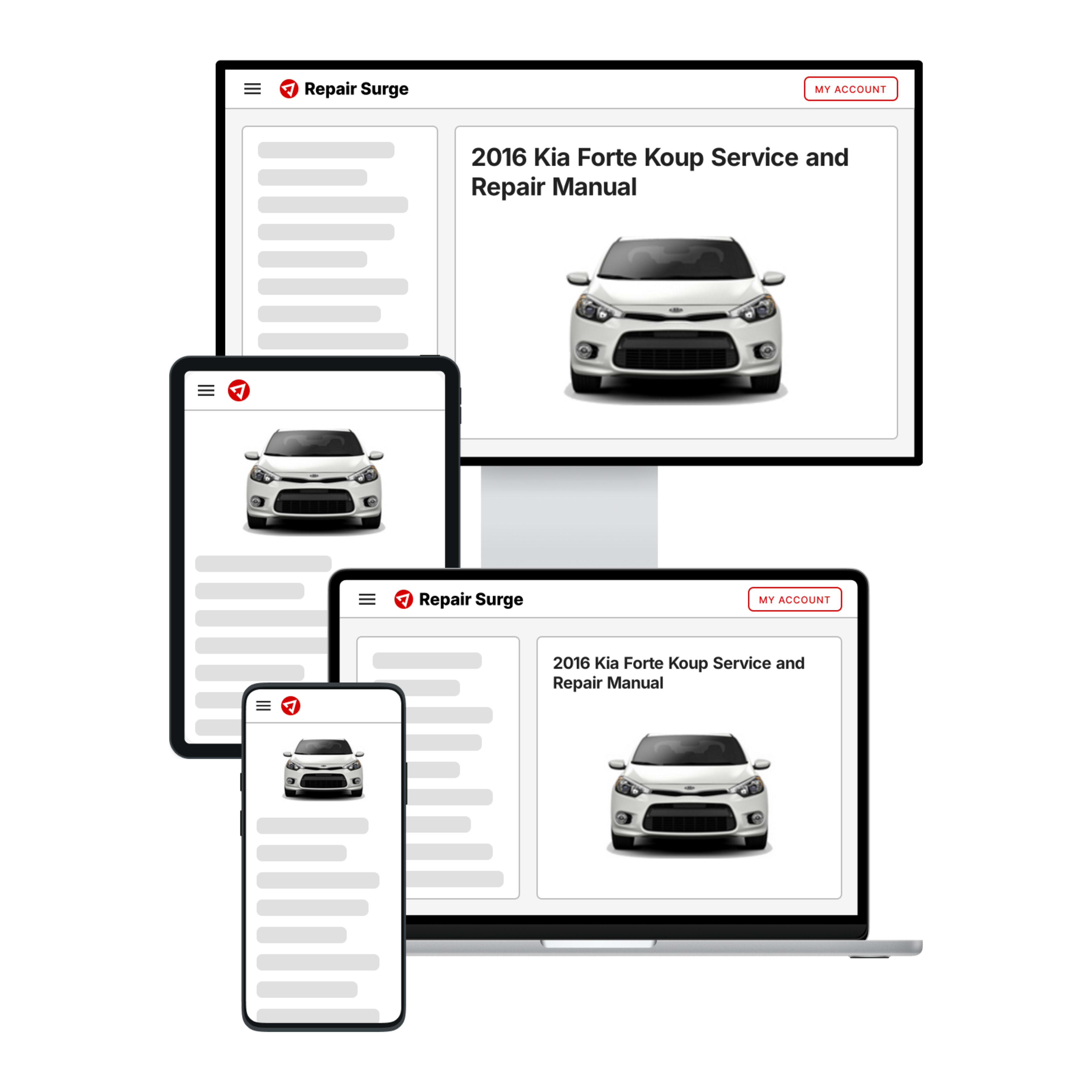 2016 Kia Forte Koup service and repair manual hero image