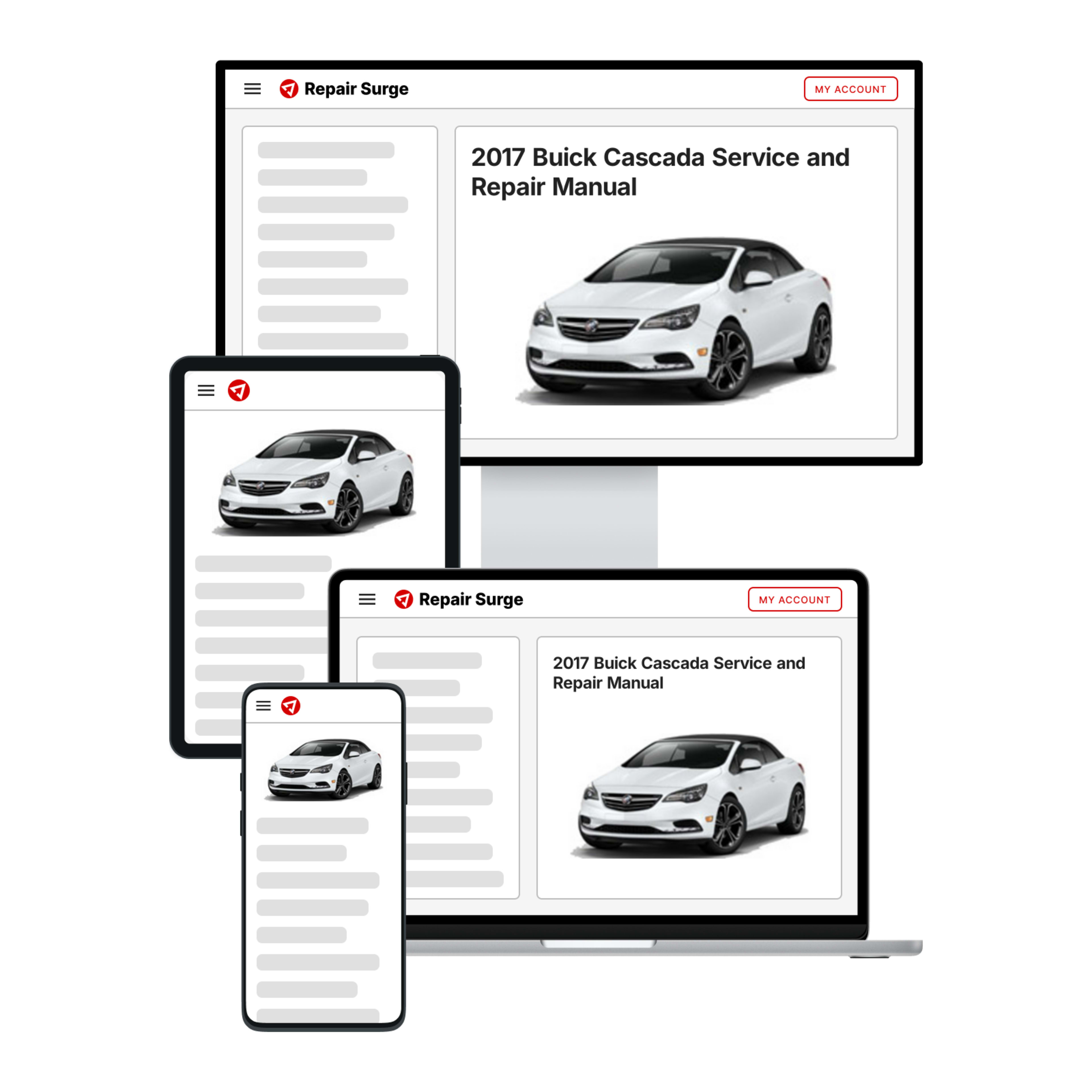 2017 Buick Cascada service and repair manual hero image