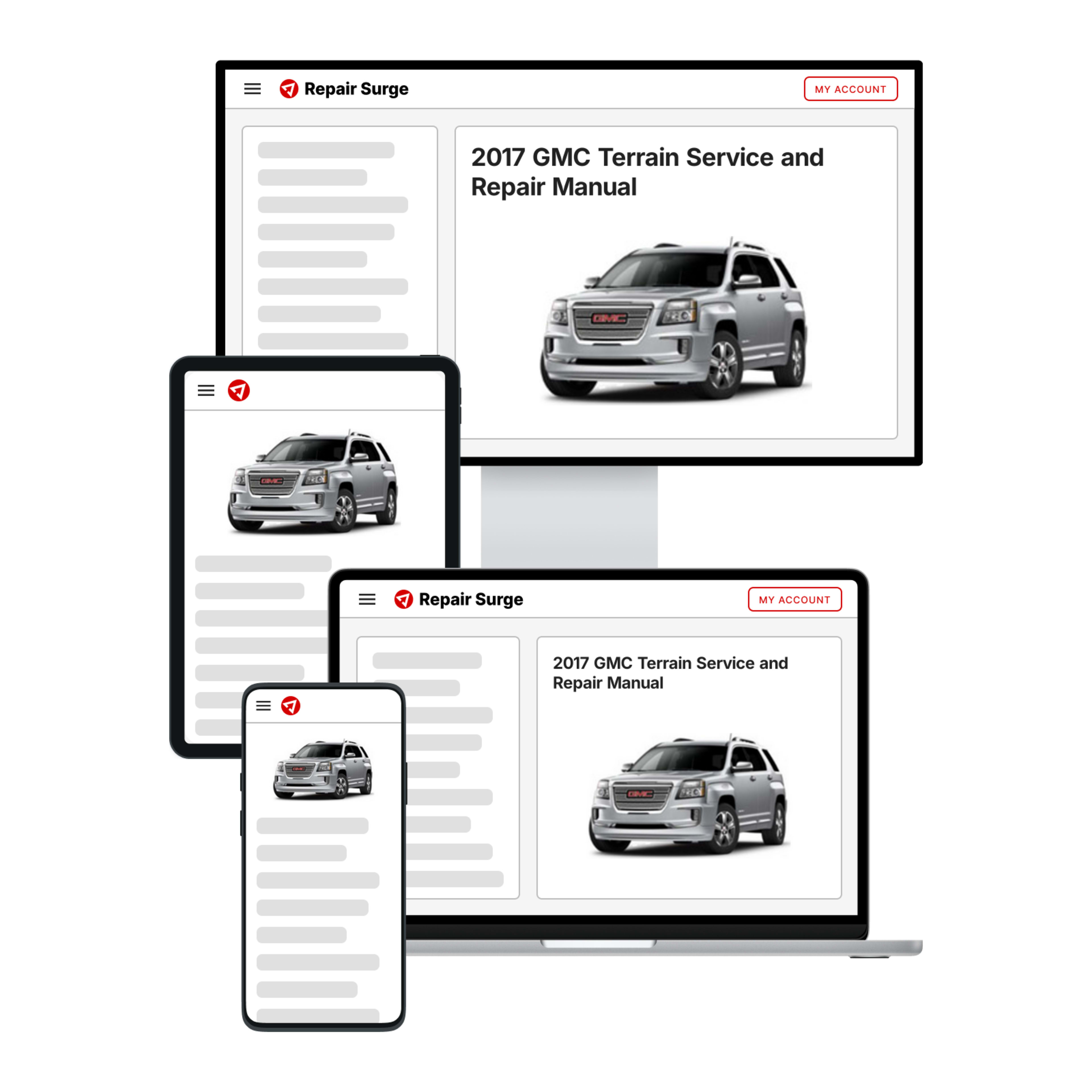 2017 GMC Terrain service and repair manual hero image