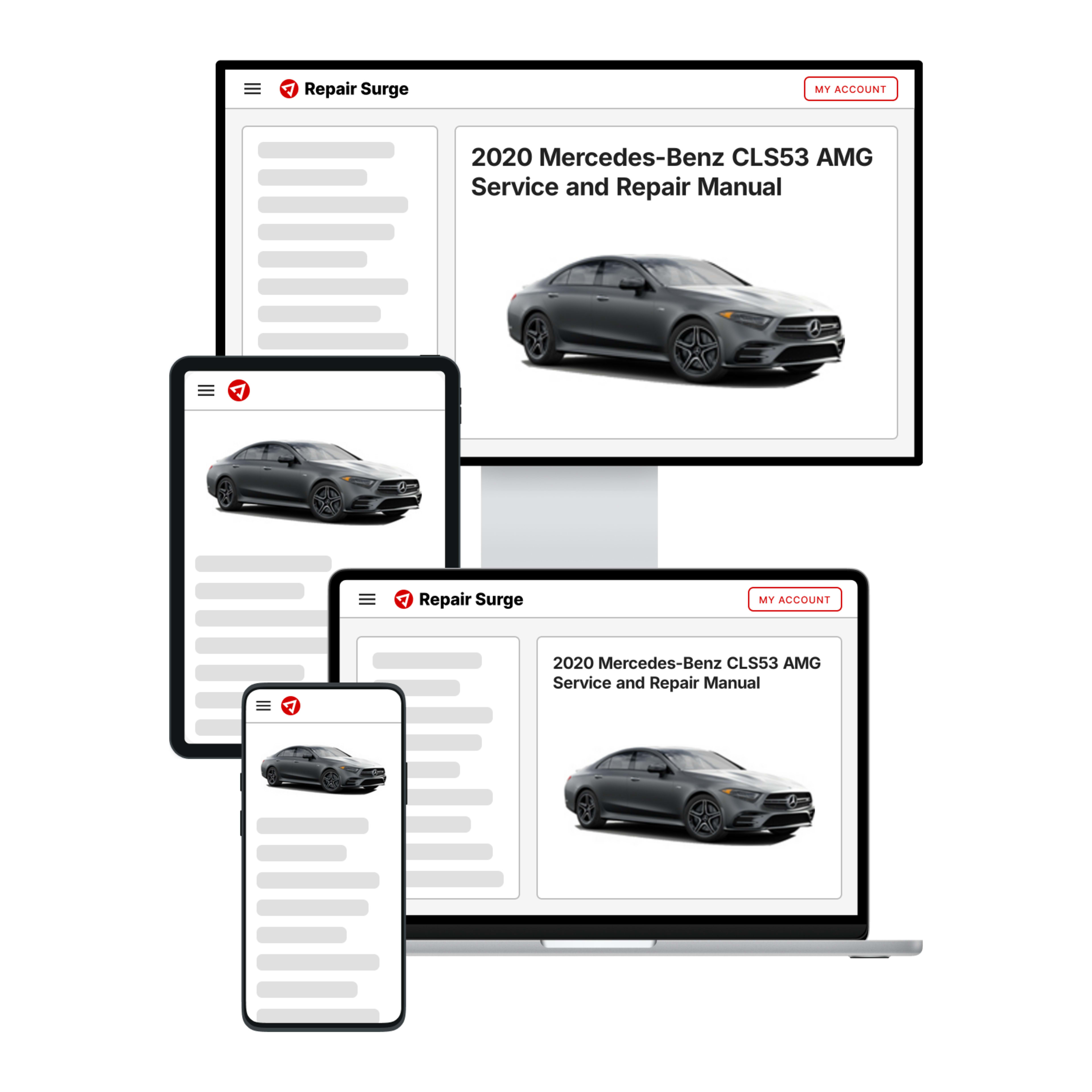 2020 Mercedes-Benz CLS53 AMG service and repair manual hero image