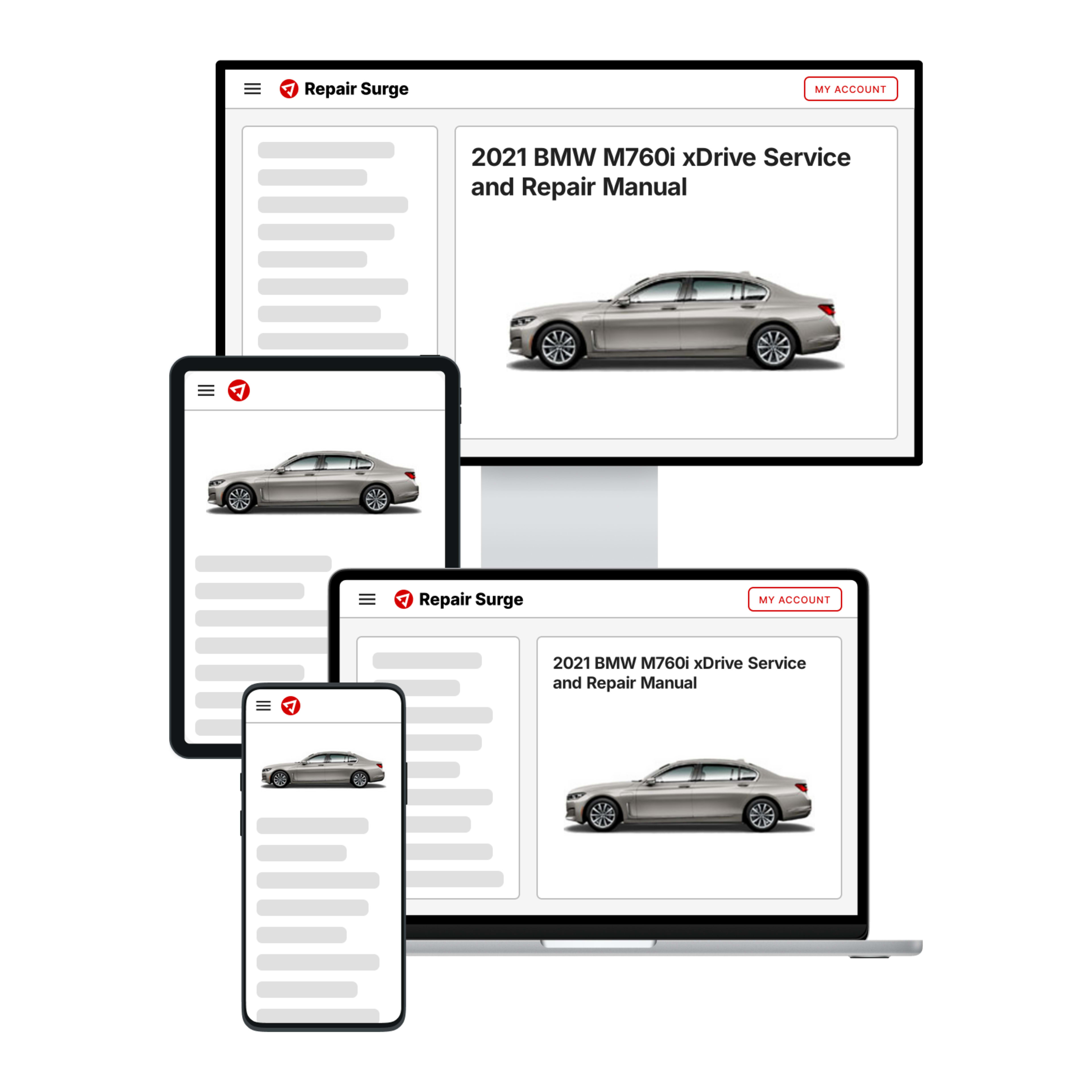 2021 BMW M760i xDrive service and repair manual hero image
