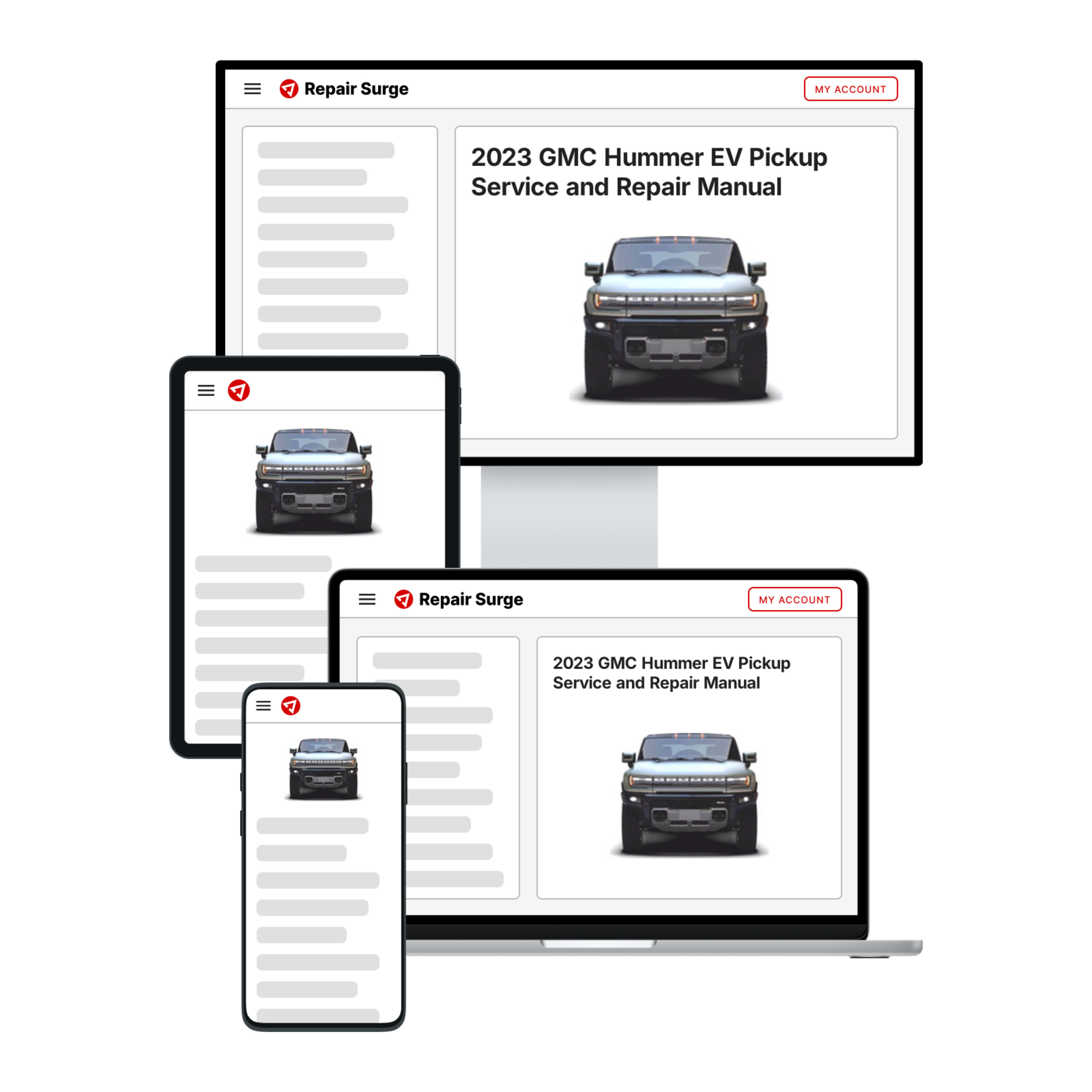 2023 GMC Hummer EV Pickup service and repair manual hero image