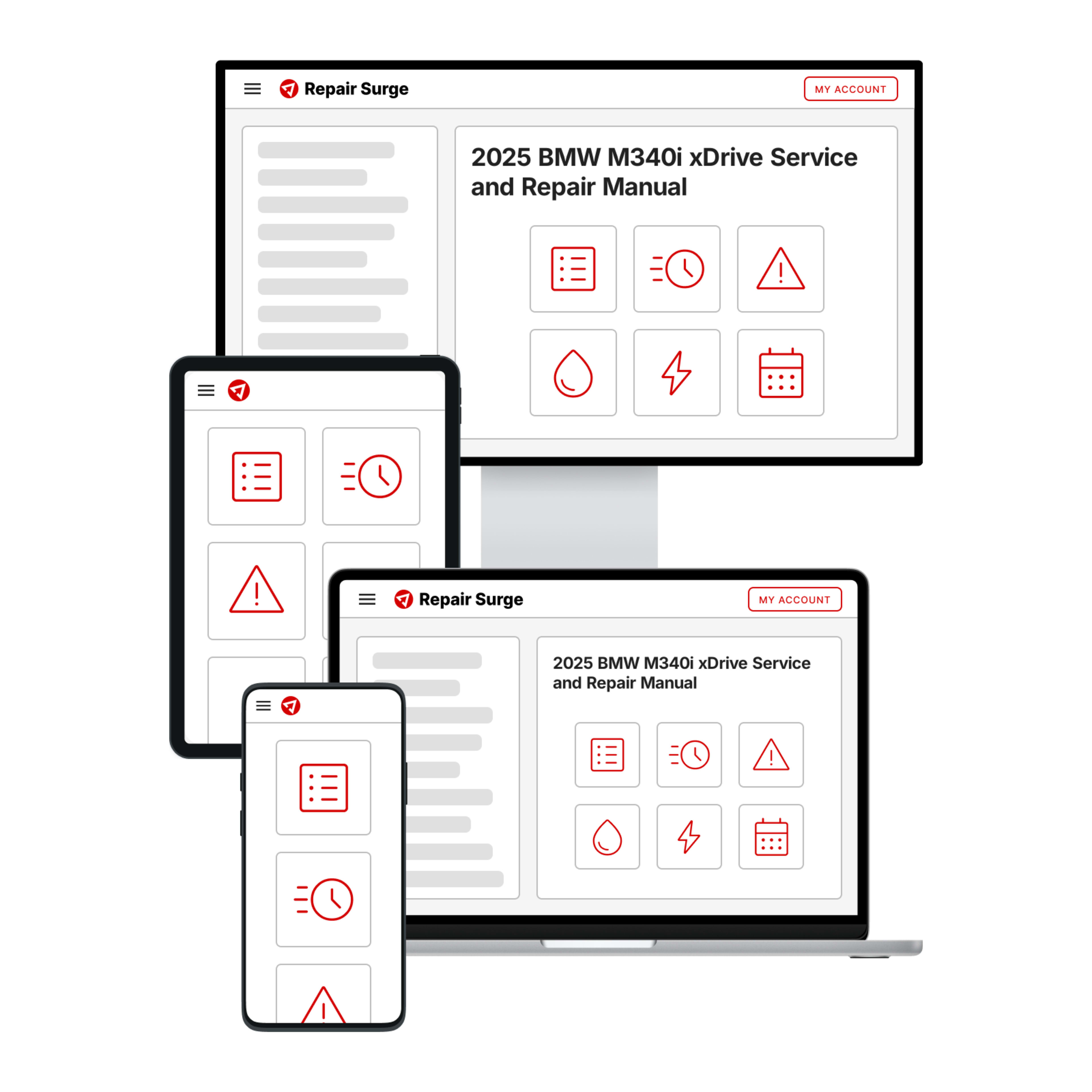 2025 BMW M340i xDrive service and repair manual hero image