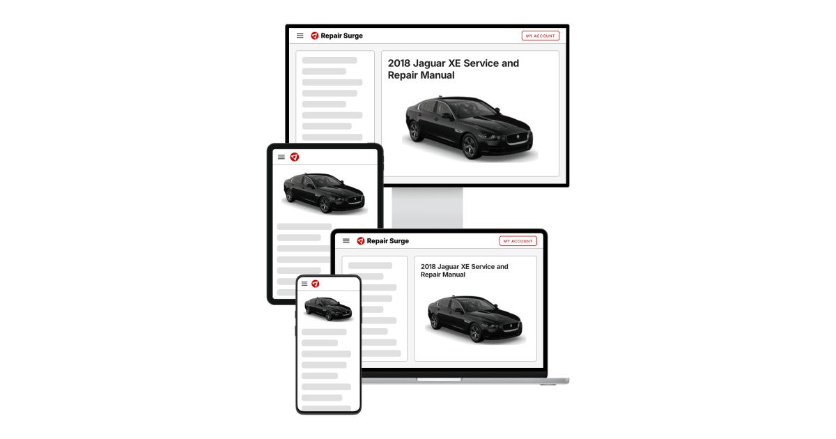 2018 Jaguar XE Service and Repair Manual | Repair Surge