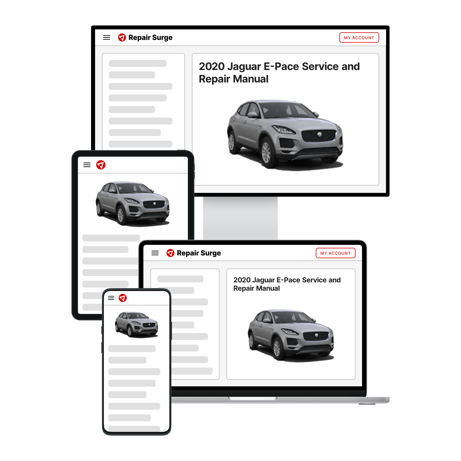 2020 Jaguar E-Pace service and repair manual hero image