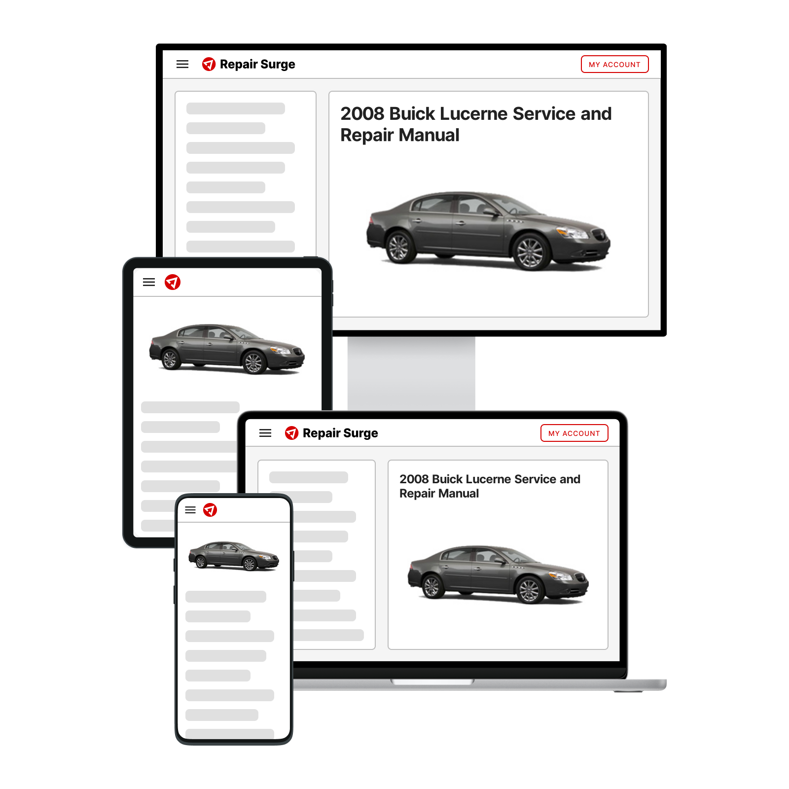 2008 Buick Lucerne Service and Repair Manual | Repair Surge 2008 Buick Lucerne Service and Repair Manual | Repair Surge
