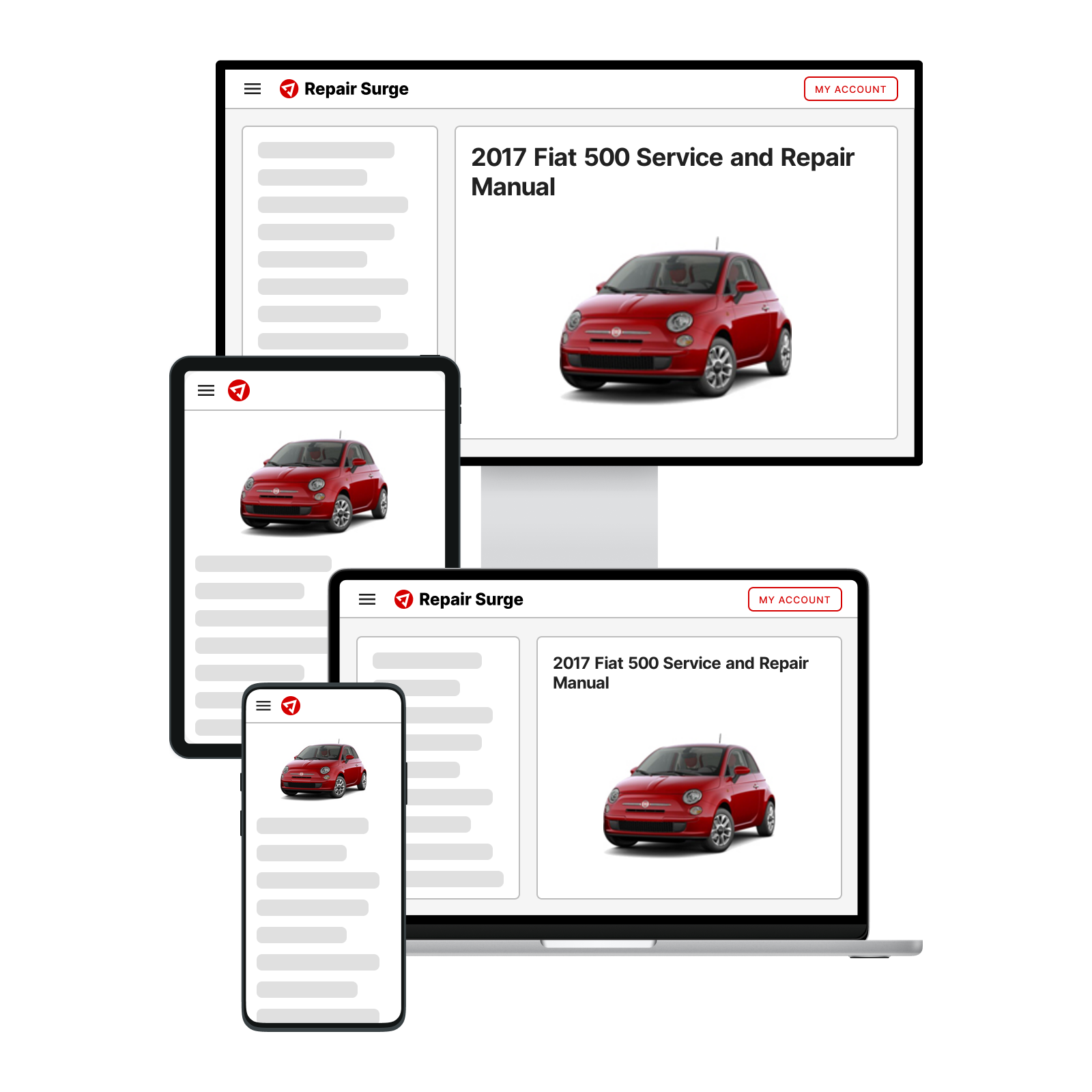 2017 Fiat 500 Service and Repair Manual | Repair Surge