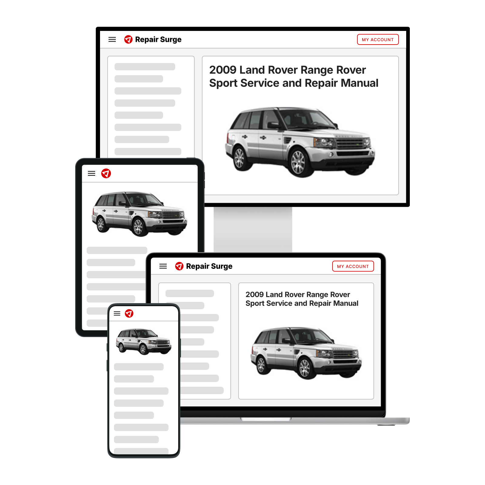 2009 Land Rover Range Rover Sport Service and Repair Manual
