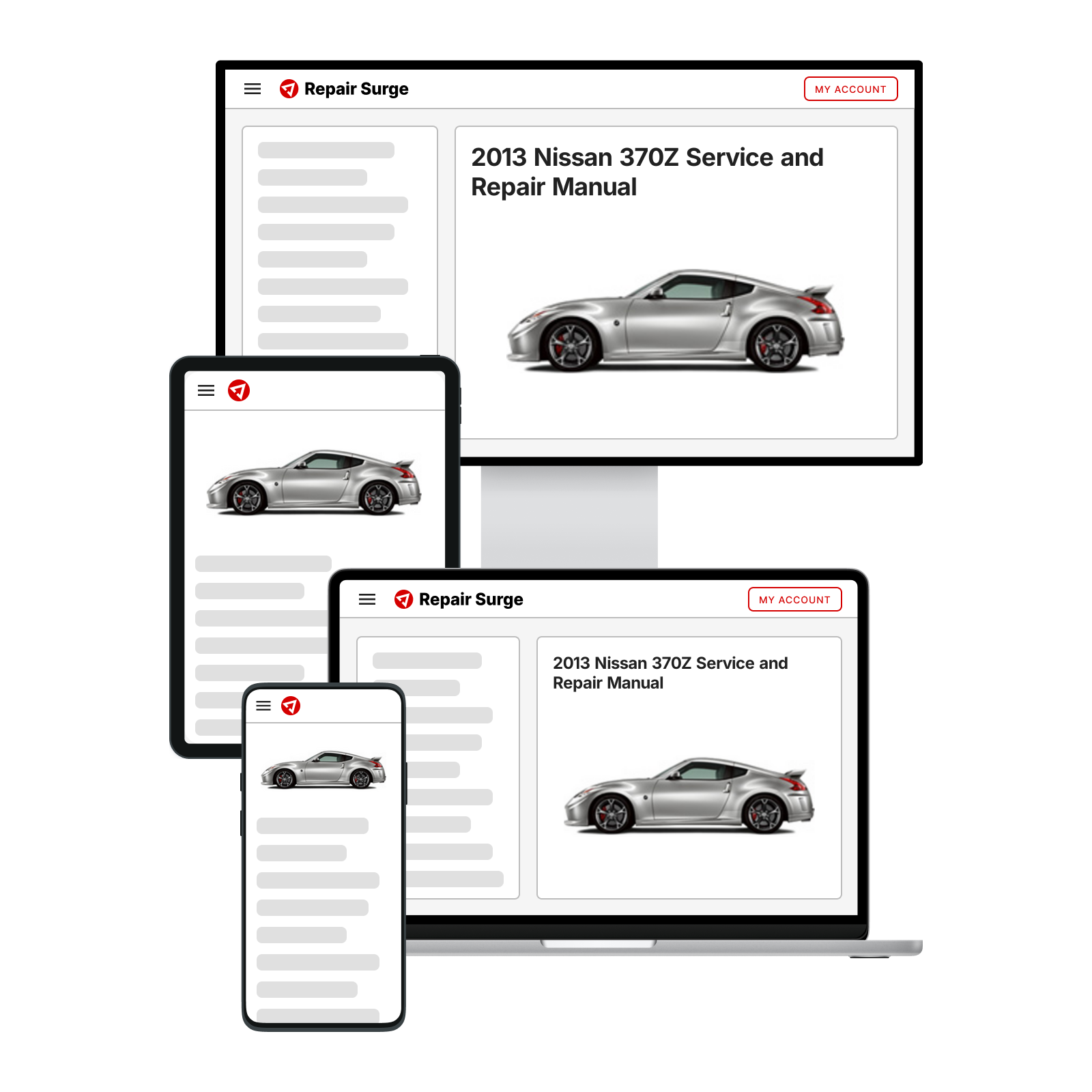 2013 Nissan 370Z Service and Repair Manual | Repair Surge