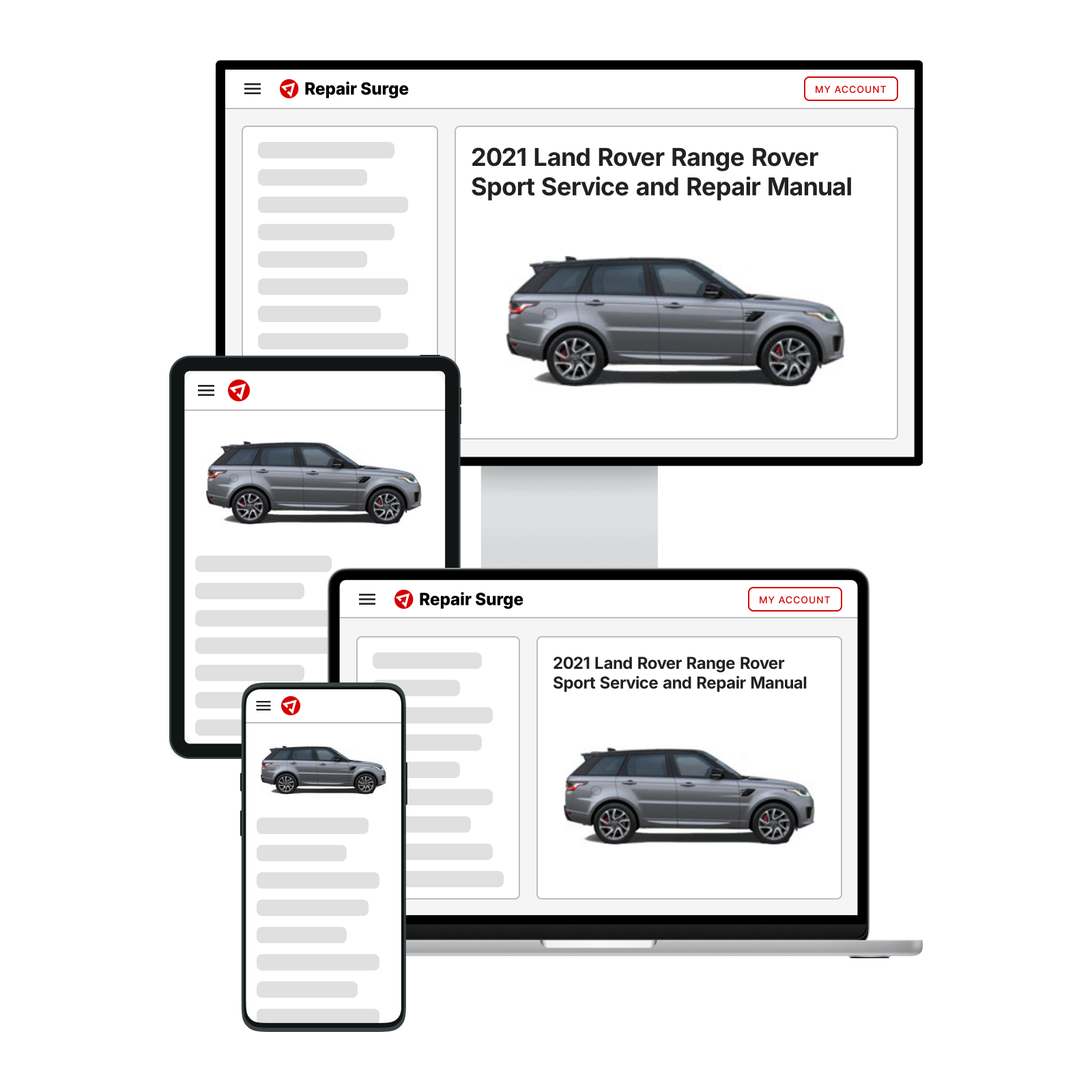 アクセサリー Range Rover Workshop Manual 1990-1994 Range Rover Workshop Manual 1990-1994 Model Years