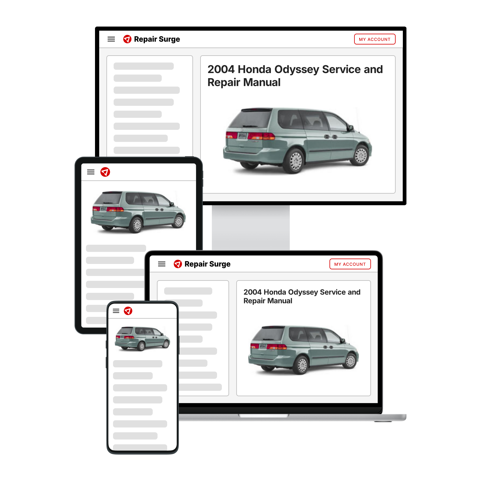 2004 Honda Odyssey Service and Repair Manual | Repair Surge
