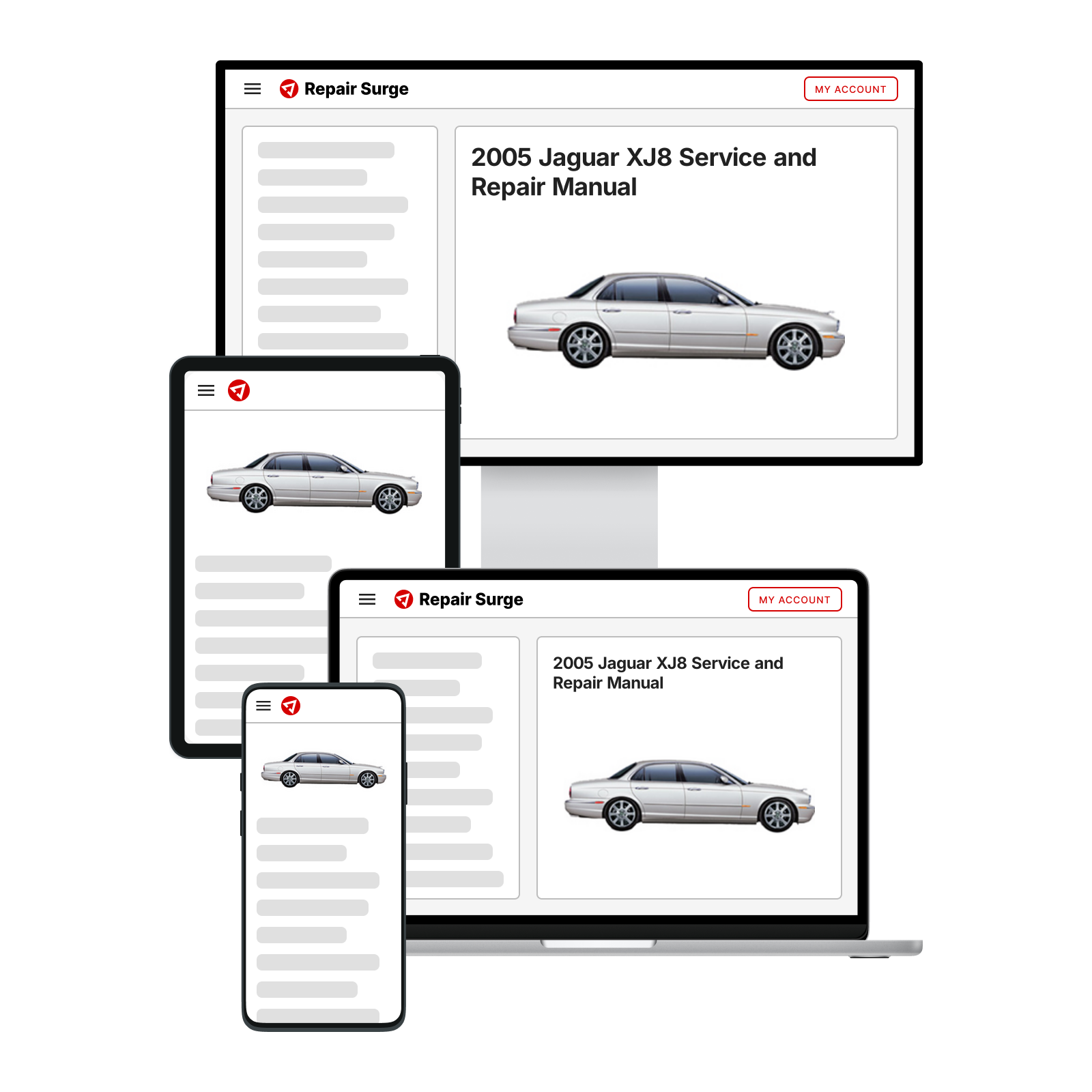 2005 Jaguar XJ8 Service and Repair Manual | Repair Surge