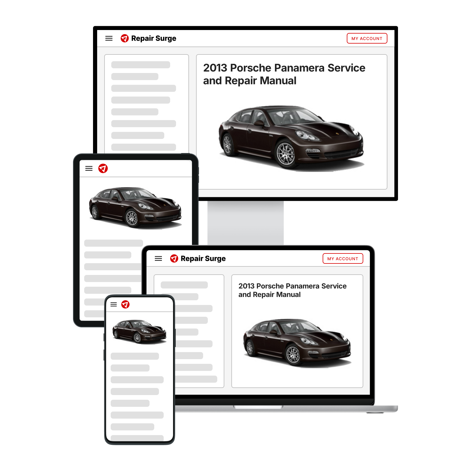 2013 Porsche Panamera Service and Repair Manual | Repair Surge