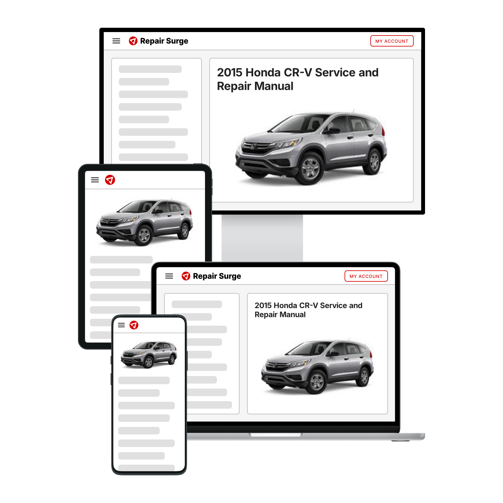 Official Workshop Service Repair Manual For Honda CR-V 1995-2001 – Includes Wiring Diagrams