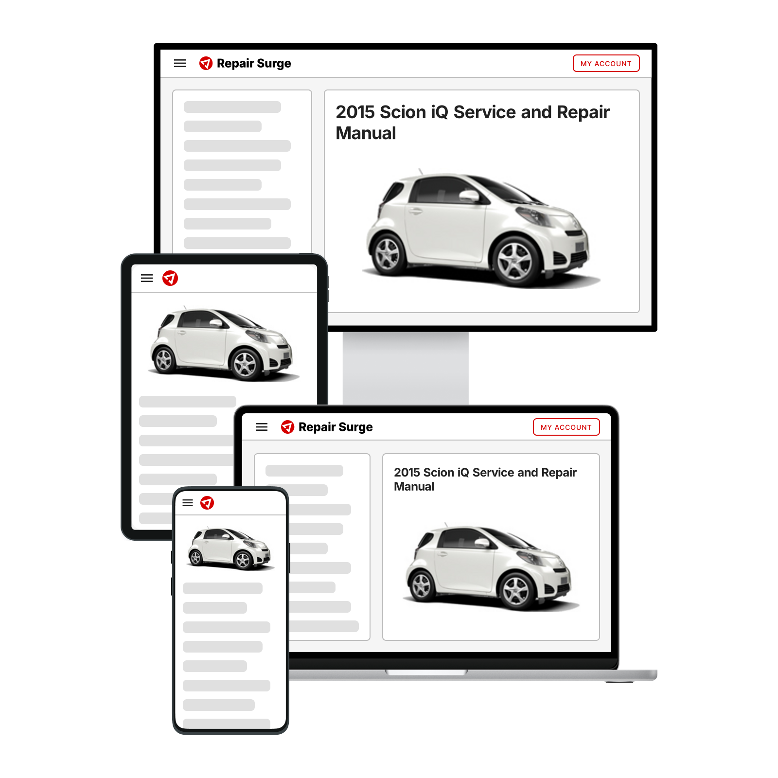 2015 Scion iQ Service and Repair Manual | Repair Surge