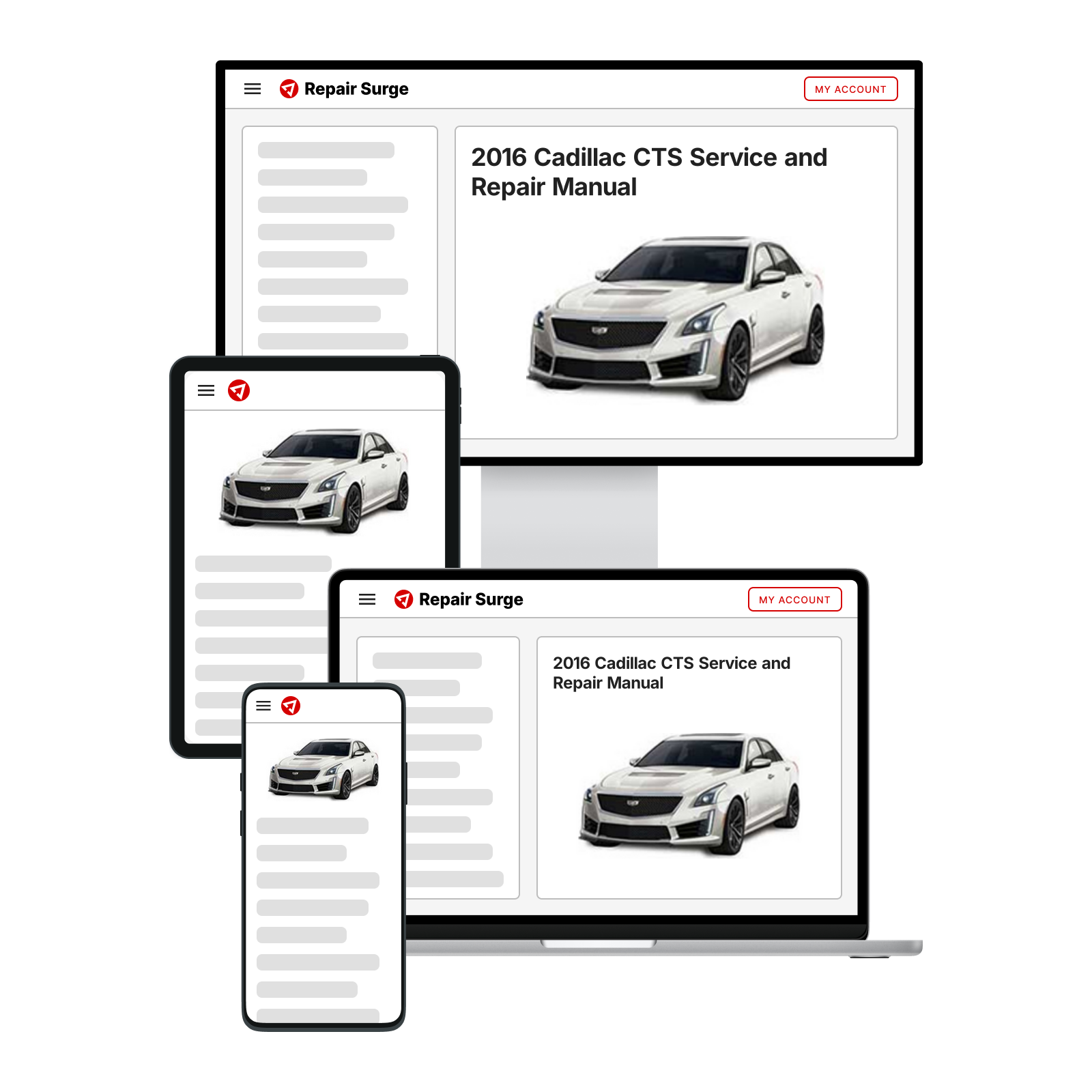 2016 Cadillac CTS Service and Repair Manual | Repair Surge