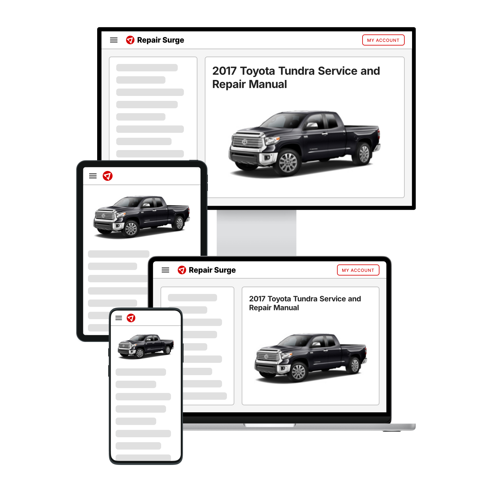 TOYOTA TUNDRA マニュアル 2017 Toyota Tundra Service and Repair Manual | Repair Surge