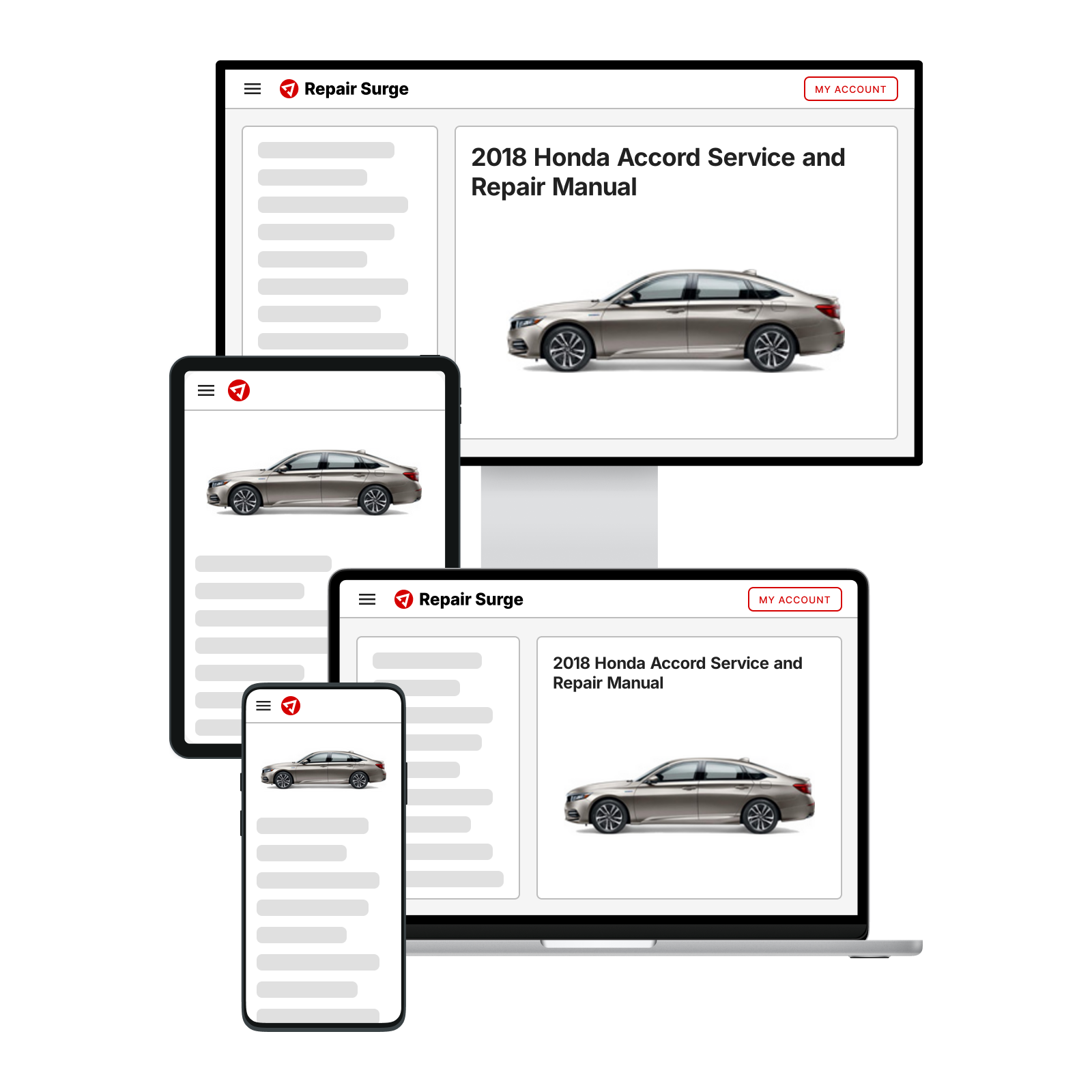 2018 Honda Accord Service and Repair Manual | Repair Surge