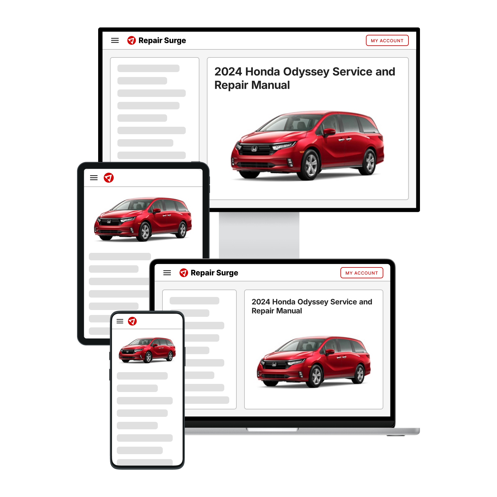 2024 Honda Odyssey Service and Repair Manual | Repair Surge