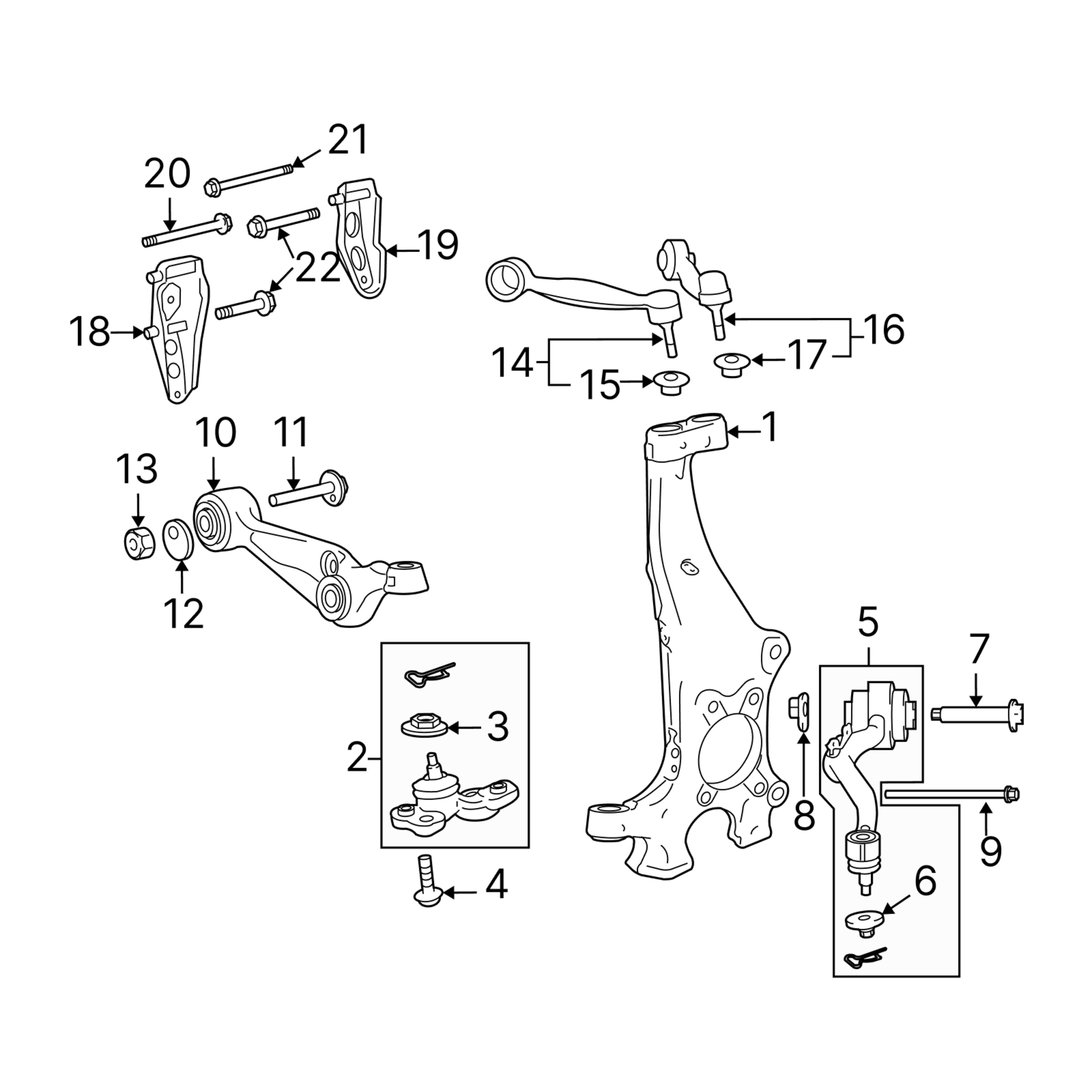 1996 Kia Sephia part numbers and diagrams example