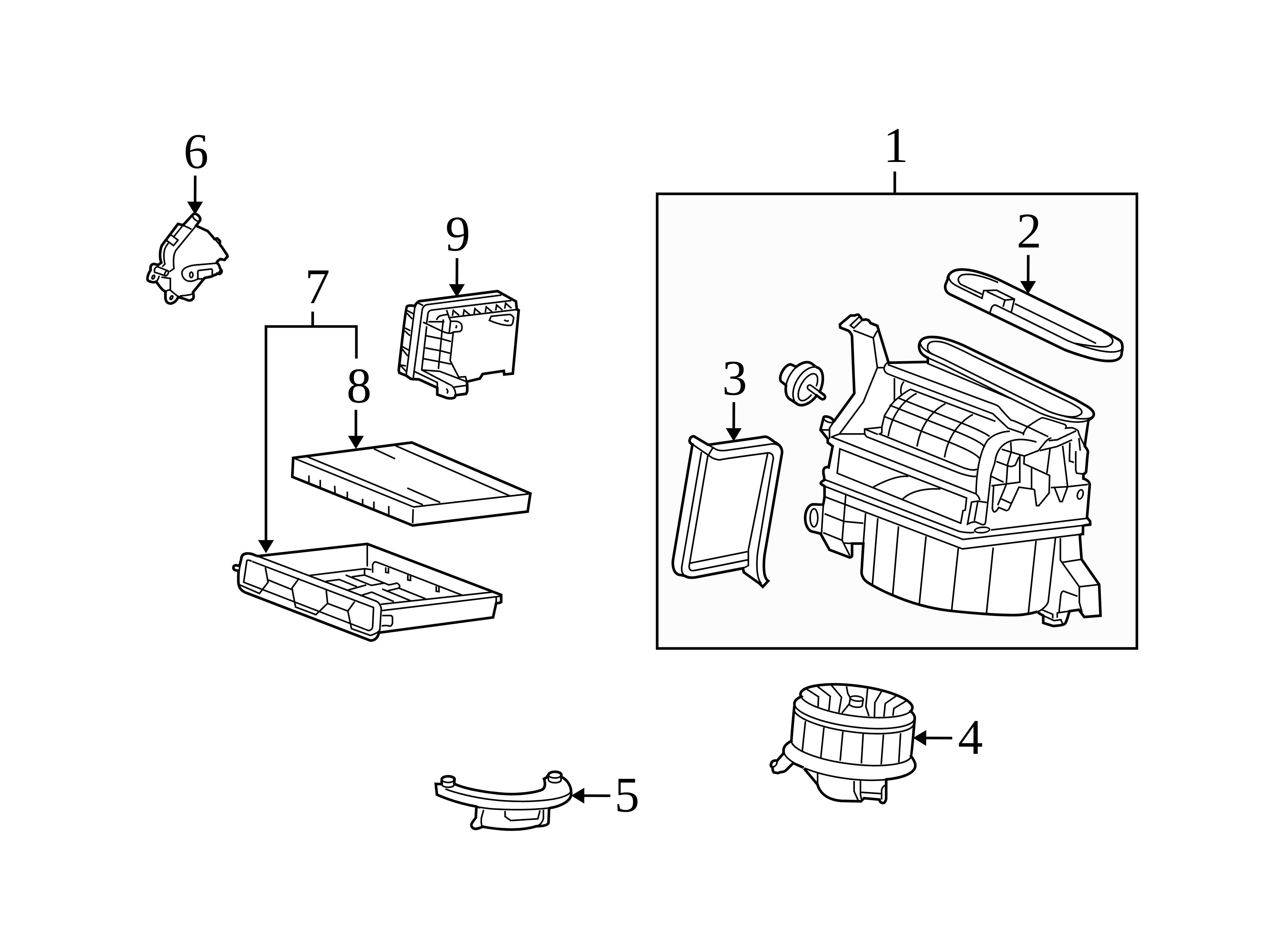 1990 Acura Legend part numbers and diagrams sample