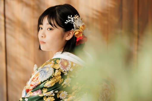 ふんわりと新婦さん