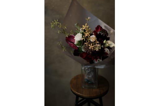 お持ち込み生花ブーケ