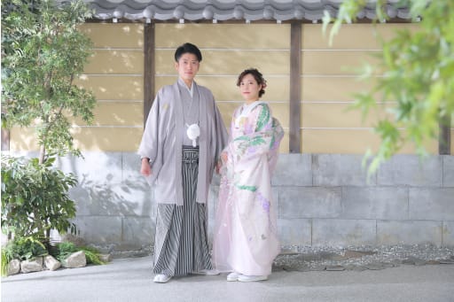 屋内庭園スタジオで