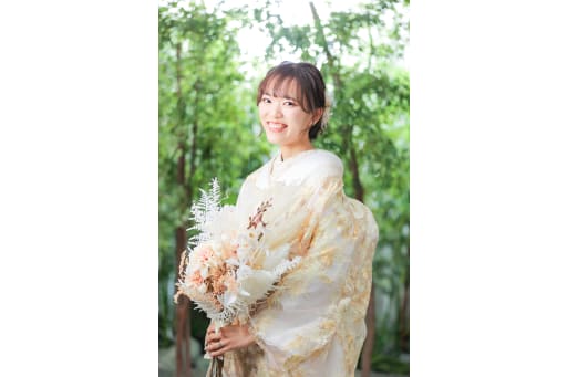 お嫁さんお気に入りのブーケと
