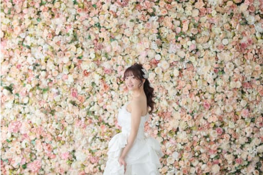 一気に華やかに