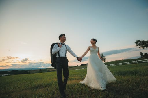 最後は新栄の丘で