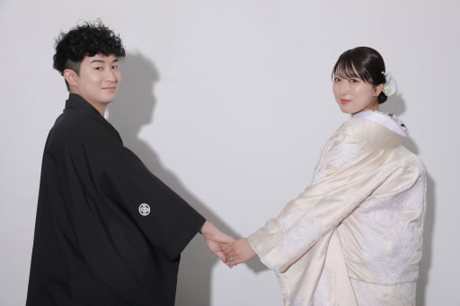 手繋ぎショット！